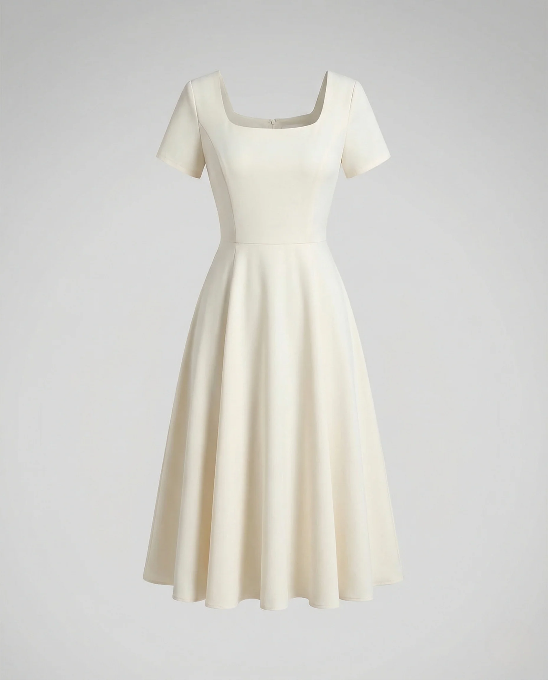 Damen Figurbetontes Maxikleid mit Glockenrock - Image 5