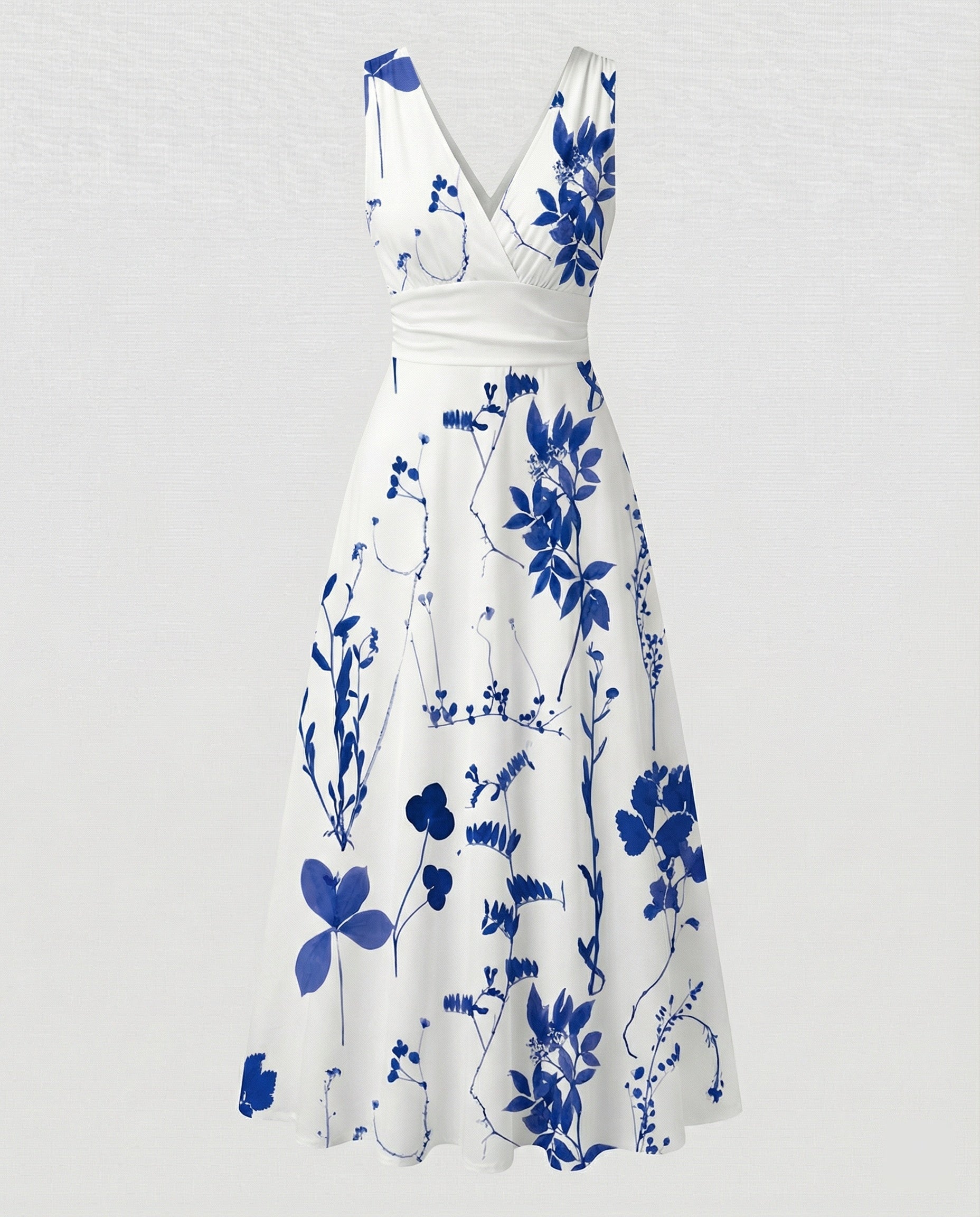 Damen Abendkleid elegant V-Ausschnitt - Image 9