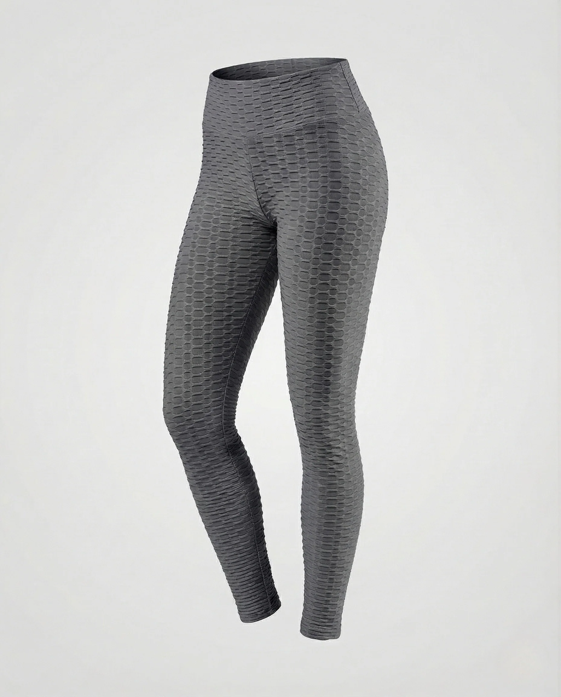 Damen Push-Up Leggings mit Wabenstruktur & hoher Taille - Image 10