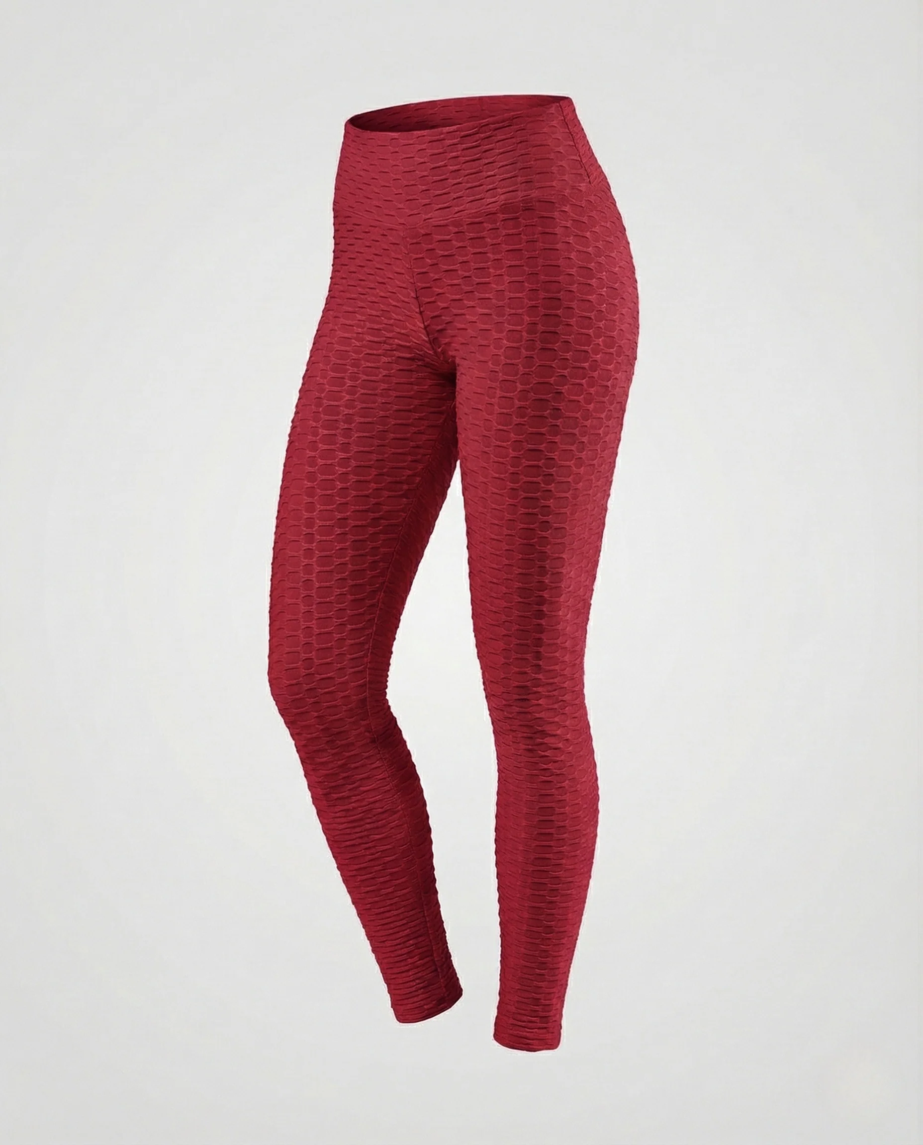 Damen Push-Up Leggings mit Wabenstruktur & hoher Taille - Image 6