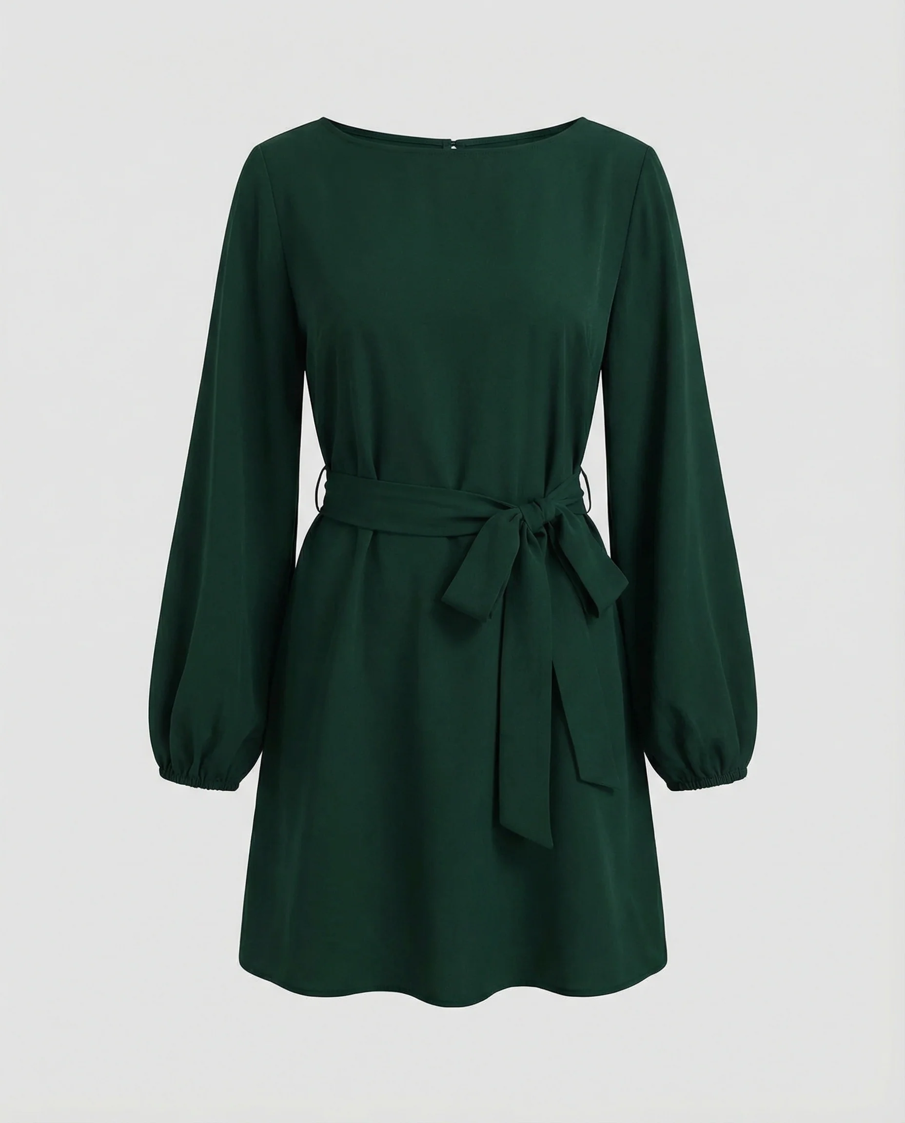 Damen Minikleid mit Bindegürtel - Image 5