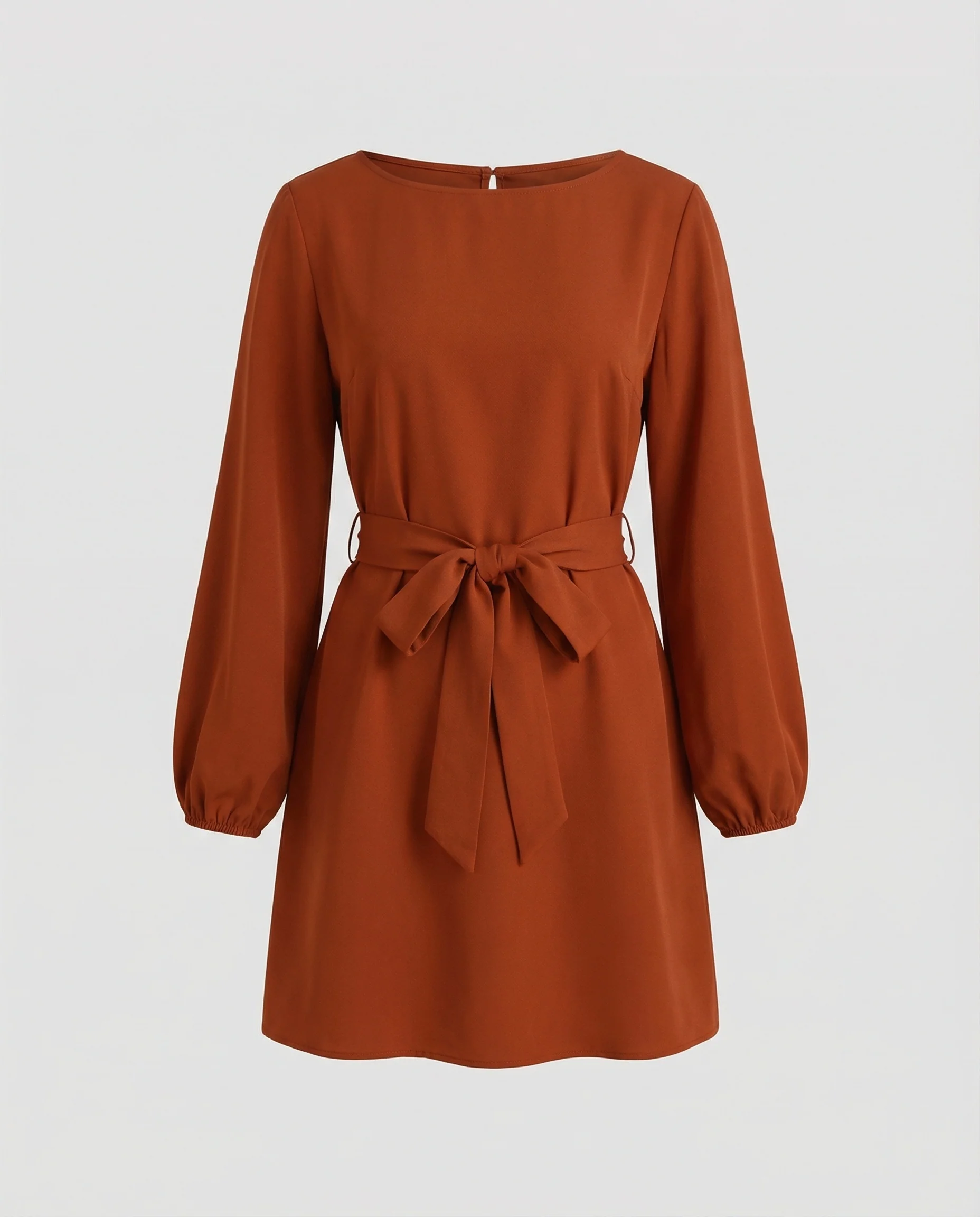 Damen Minikleid mit Bindegürtel - Image 6