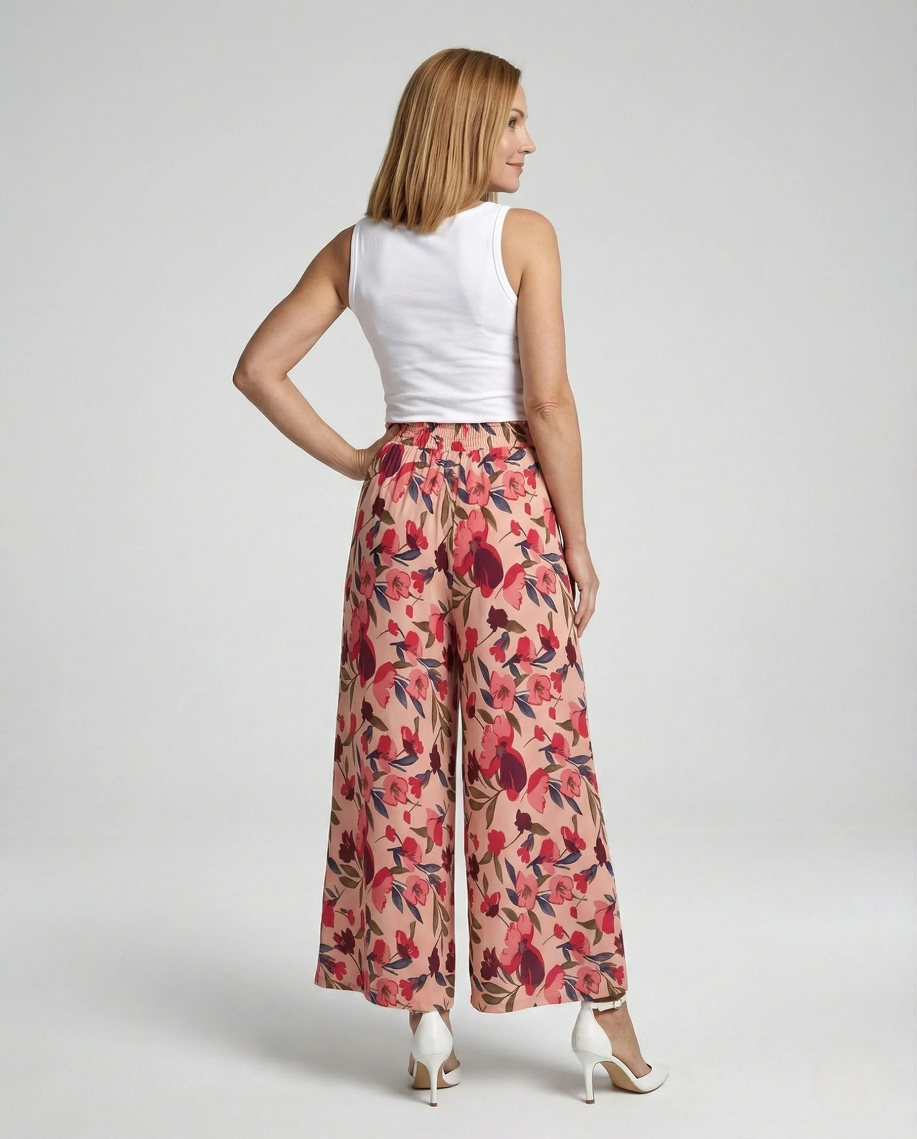 Freizeitkleidung Damen Sommerhose Weit - Image 4