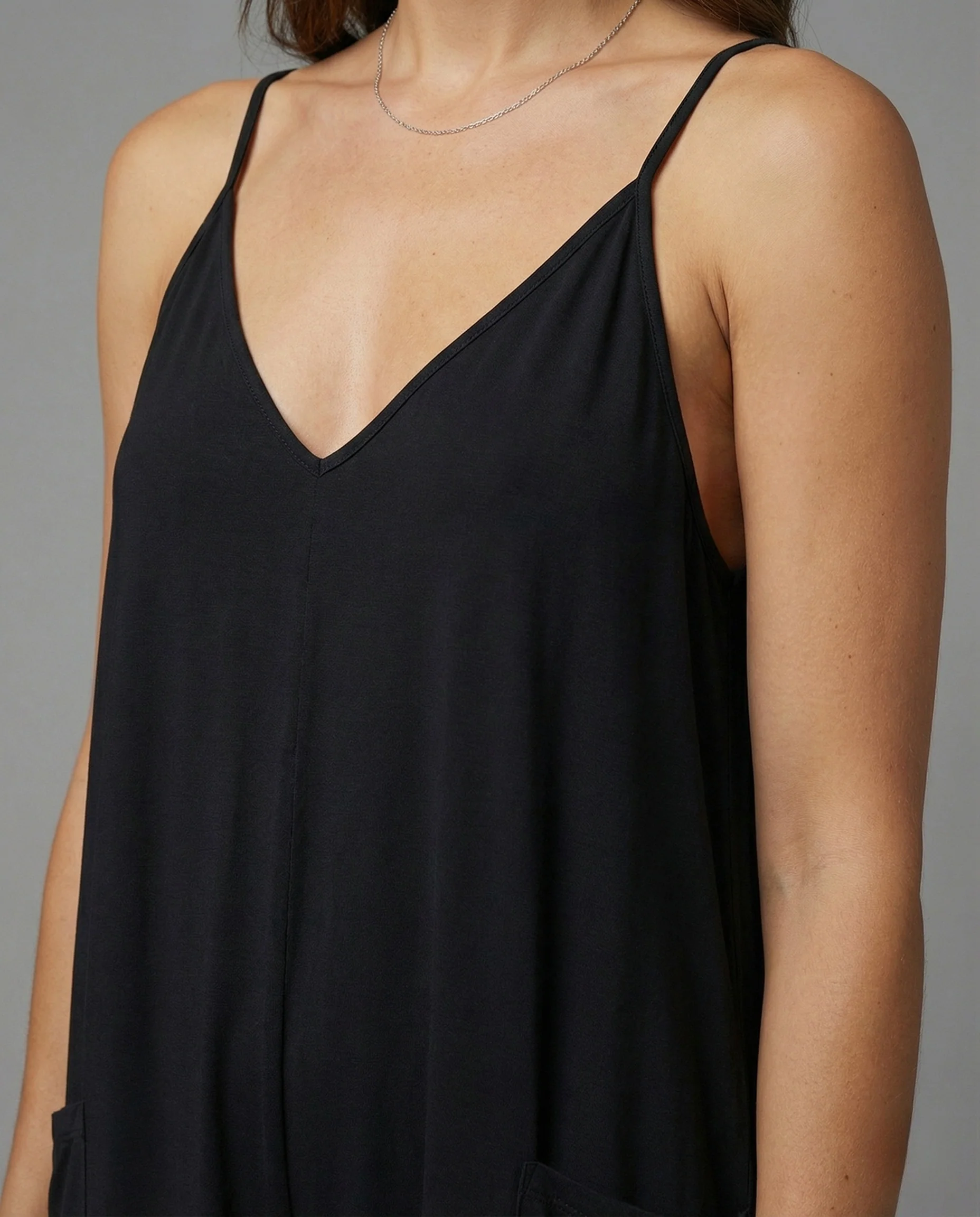 Damen Jersey-Overall mit Spaghettiträgern - Image 2