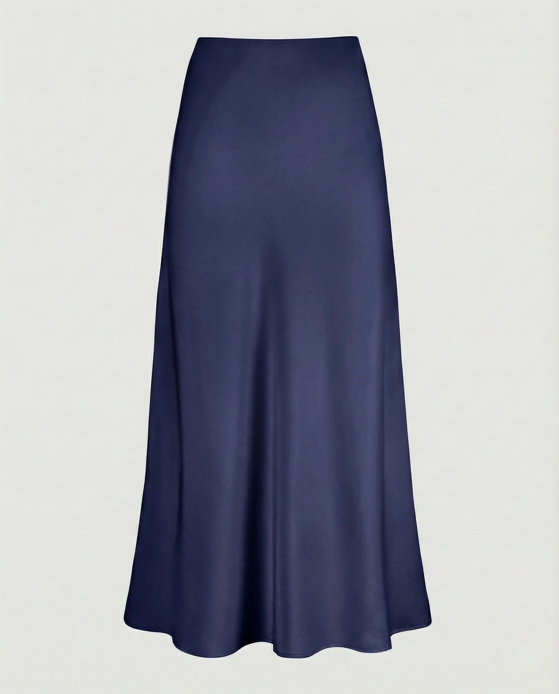 Maxirock Damen Satin A-Linie - Image 11