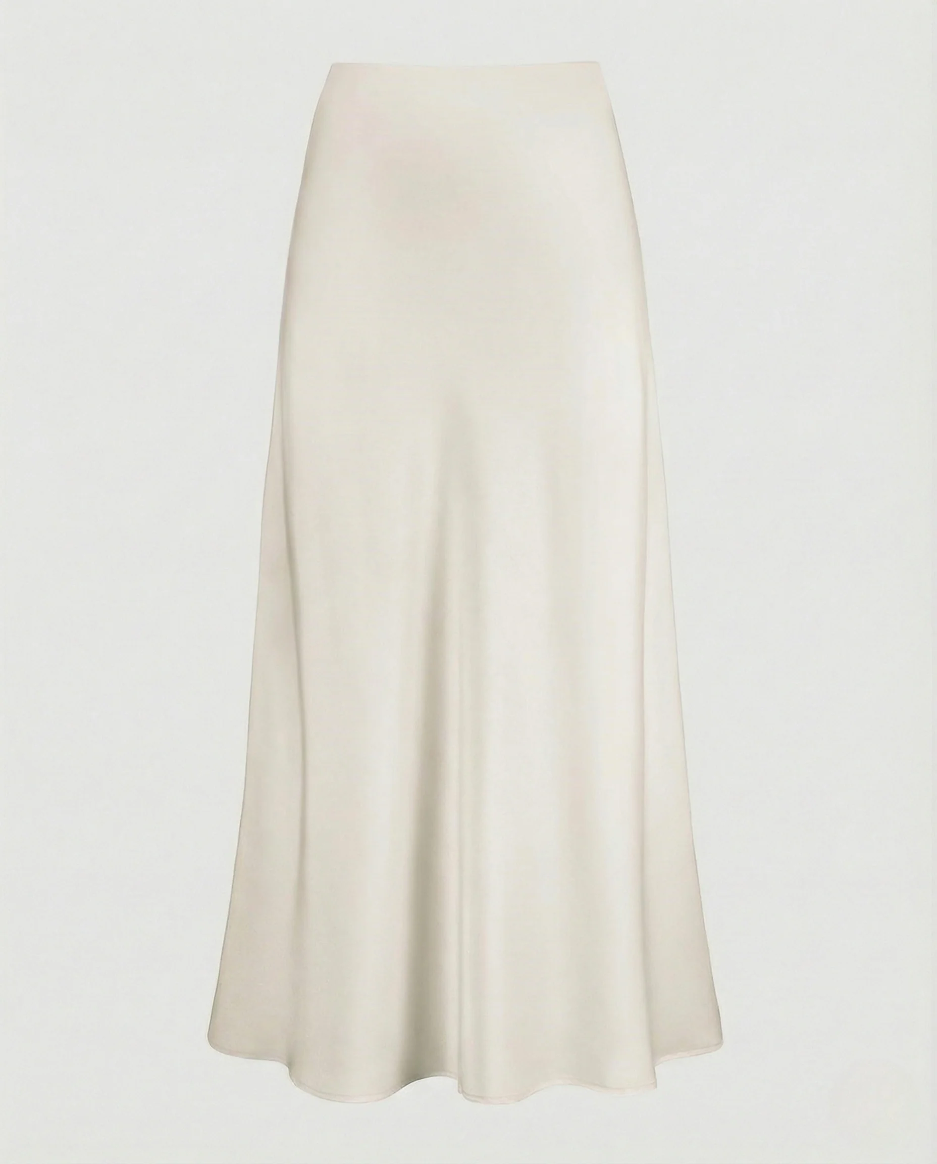 Maxirock Damen Satin A-Linie - Image 16