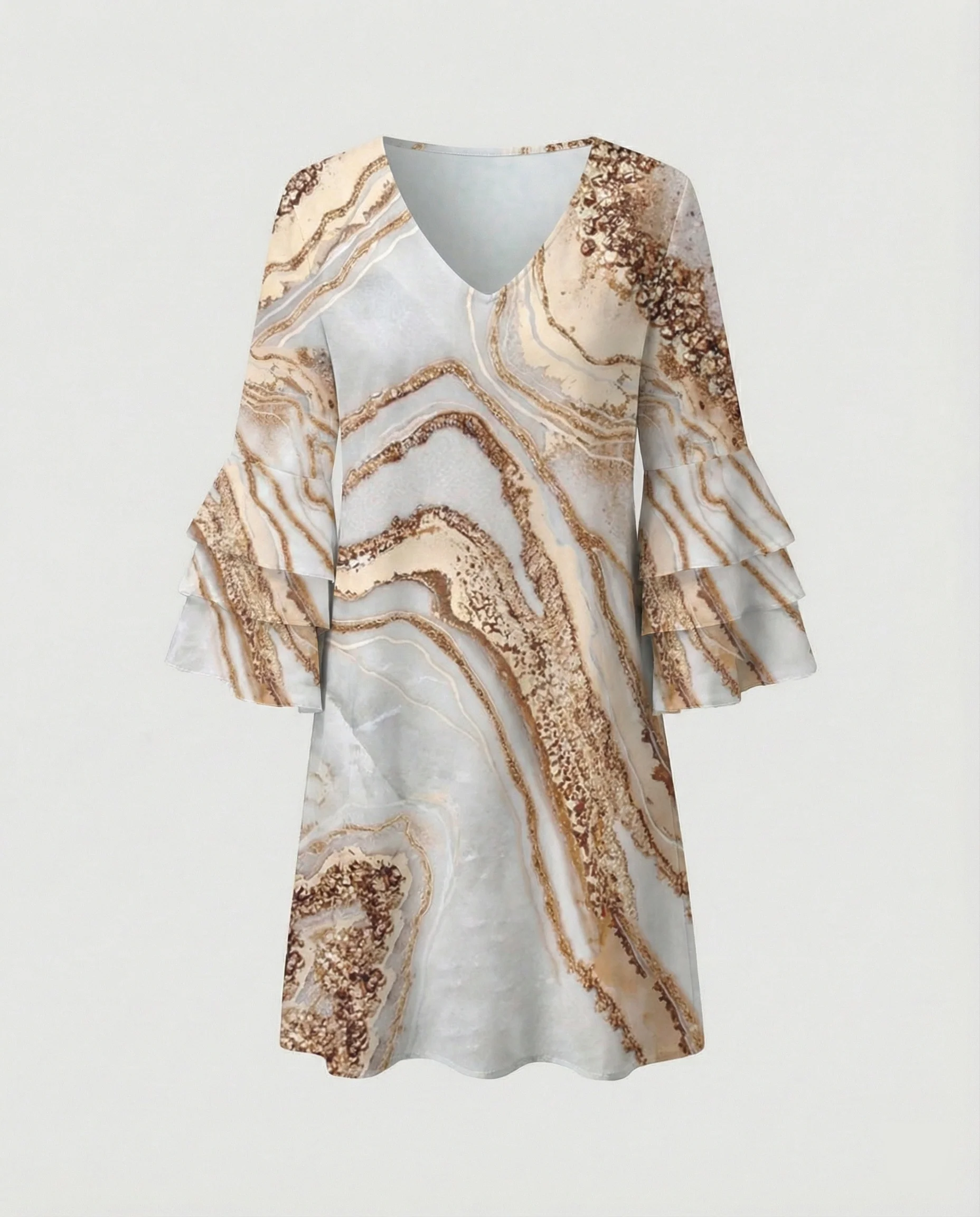 Damen Minikleid floral Sommer - Image 11