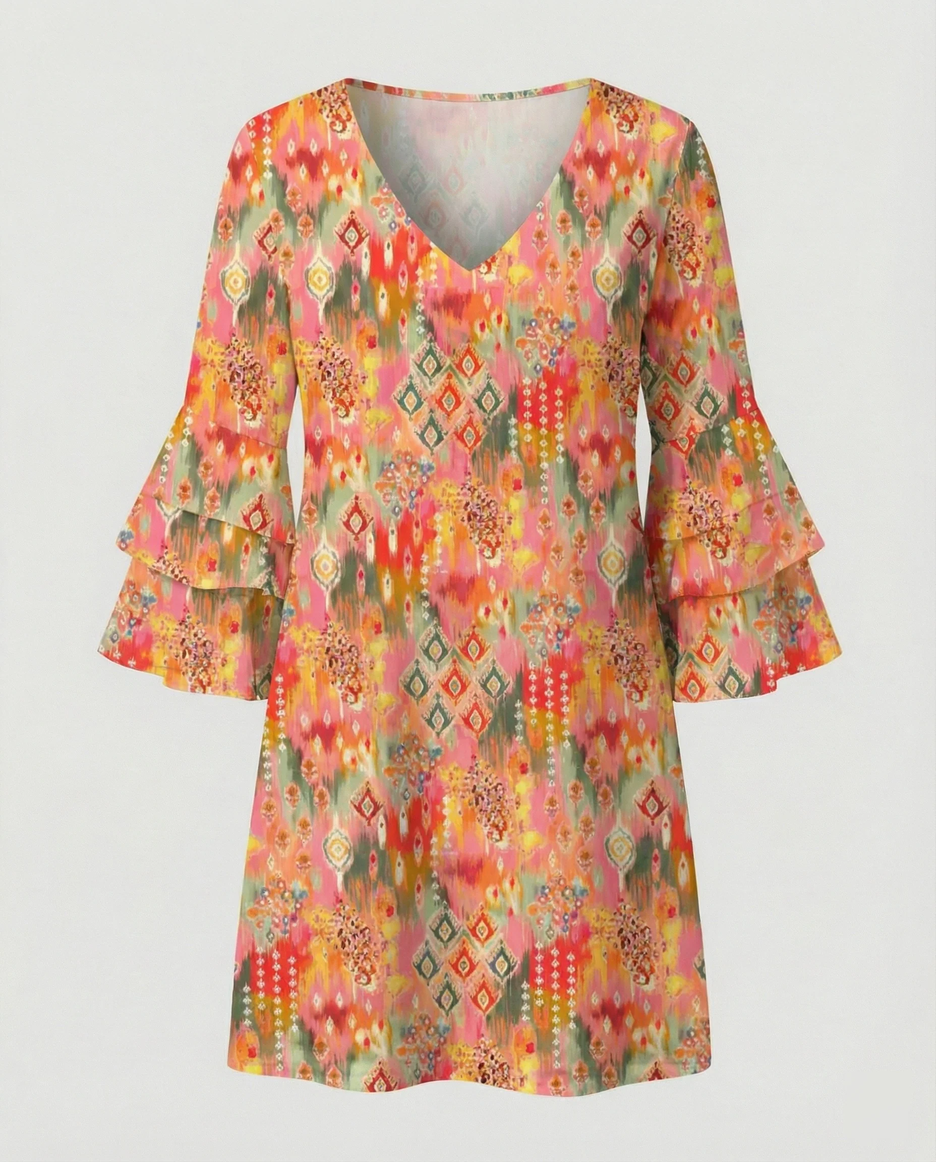 Damen Minikleid floral Sommer - Image 21