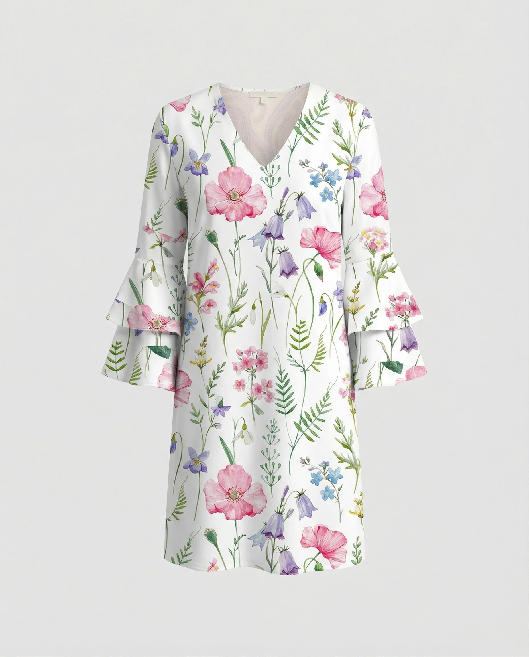 Damen Minikleid floral Sommer - Image 36