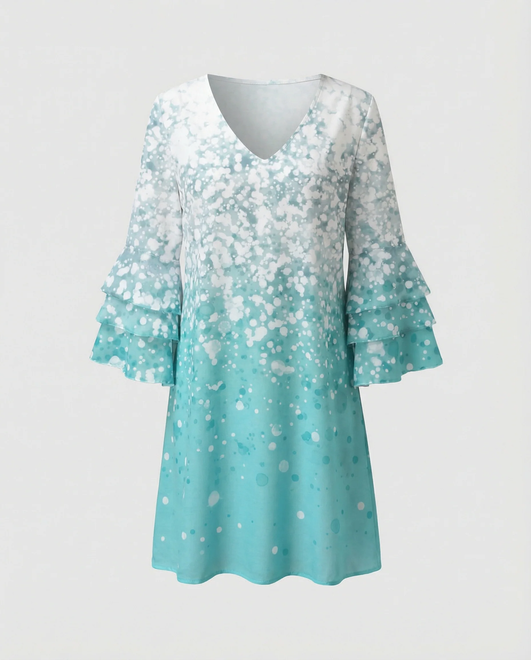 Damen Minikleid floral Sommer - Image 6