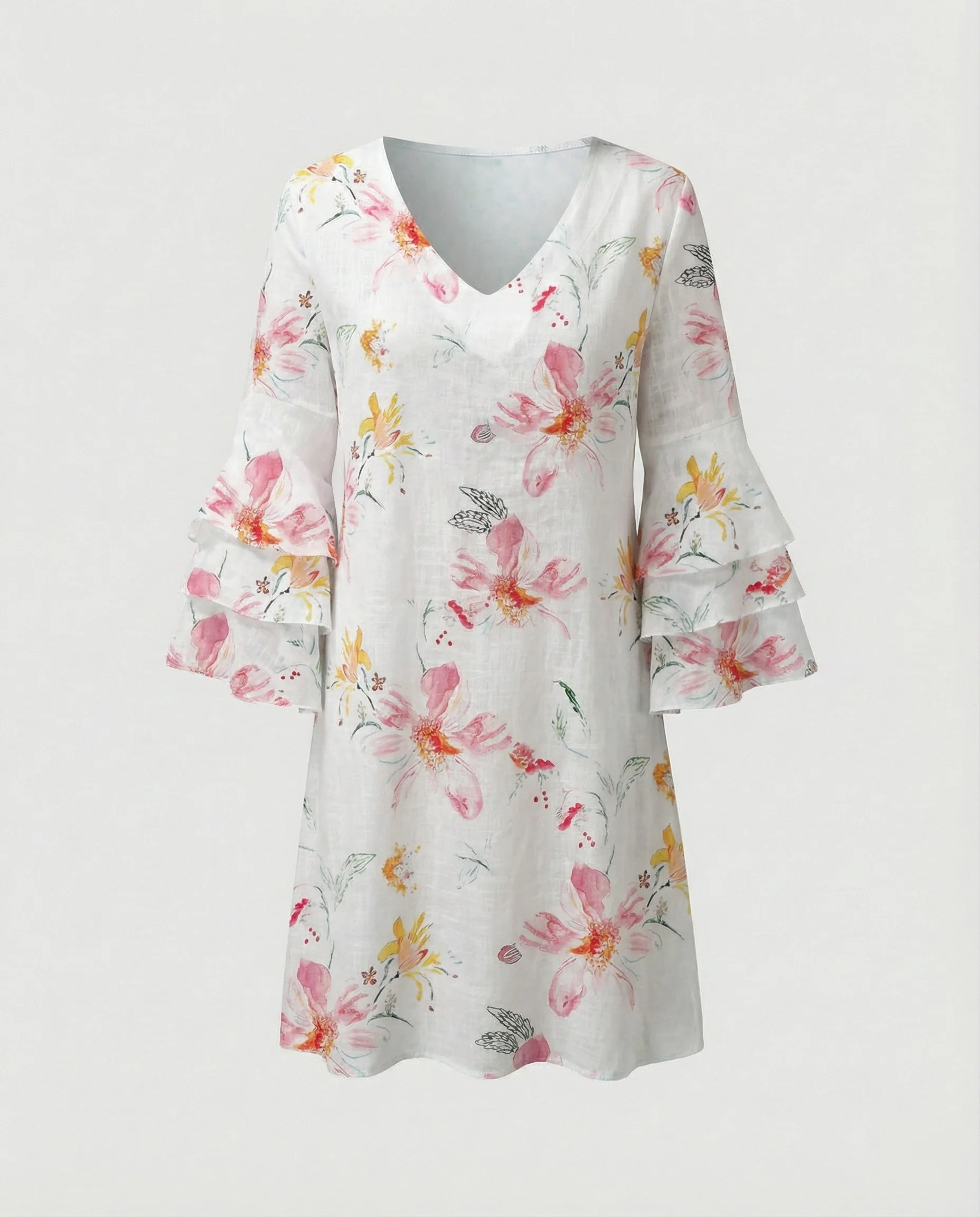 Damen Minikleid floral Sommer - Image 7
