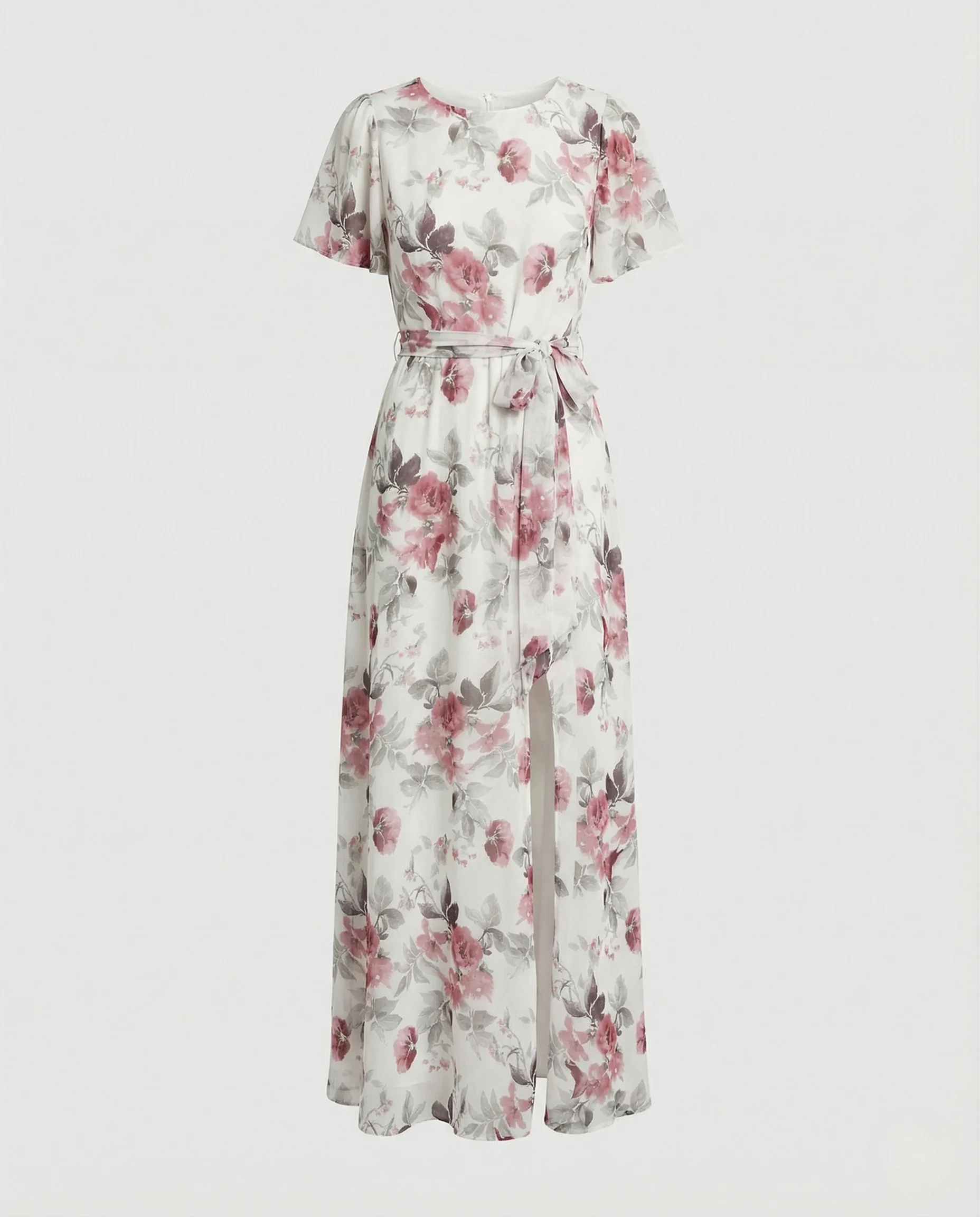Blumenkleid Maxikleid Sommer Chiffon - Image 5