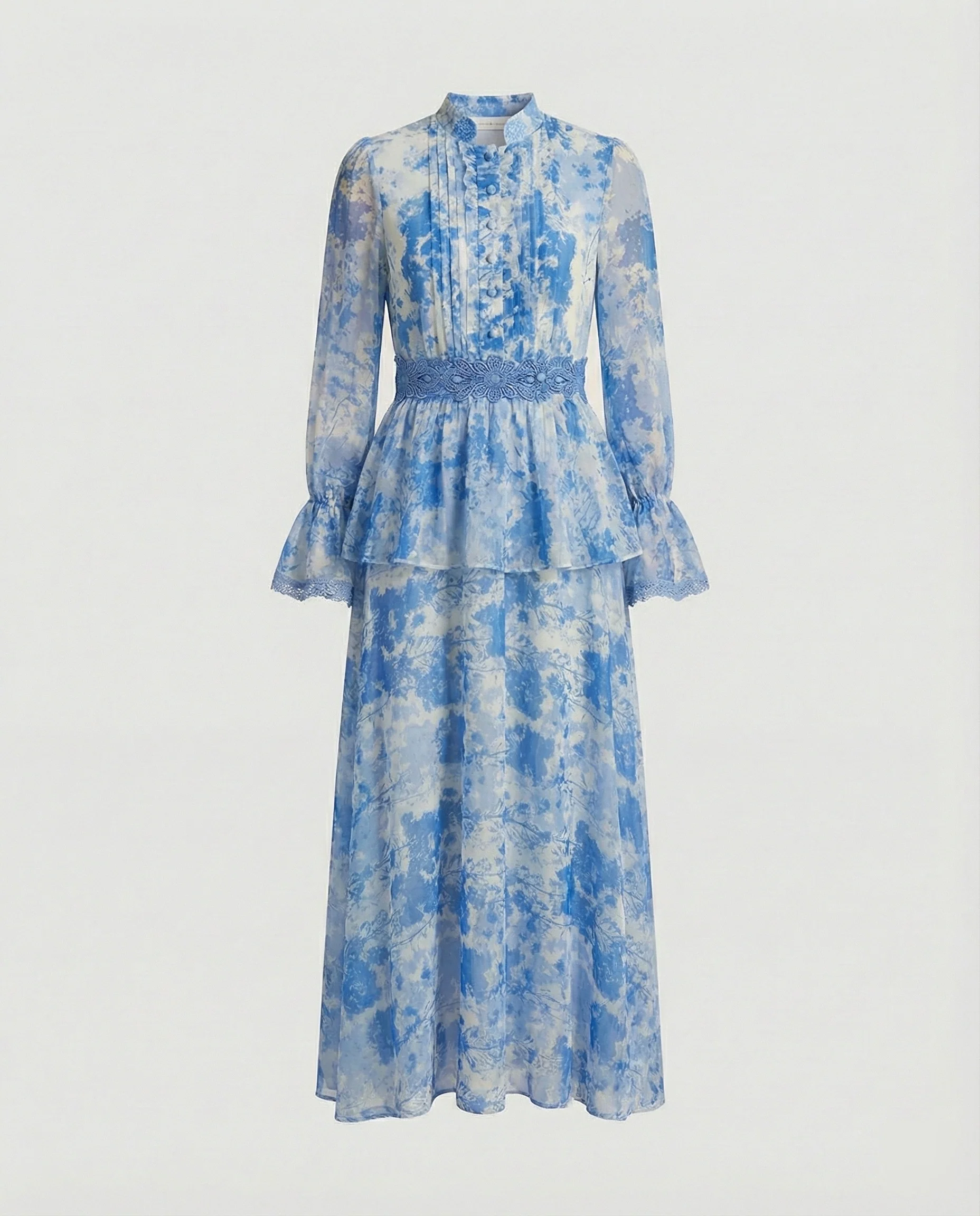 Damen Maxikleid Chiffon elegant - Image 11