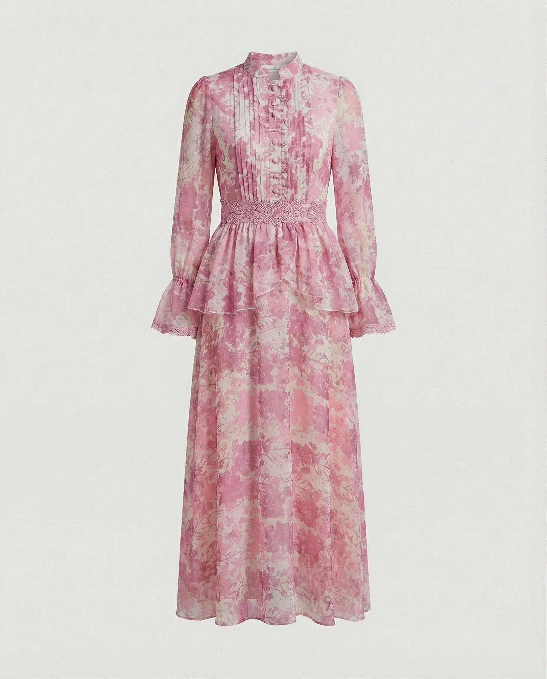 Damen Maxikleid Chiffon elegant - Image 2