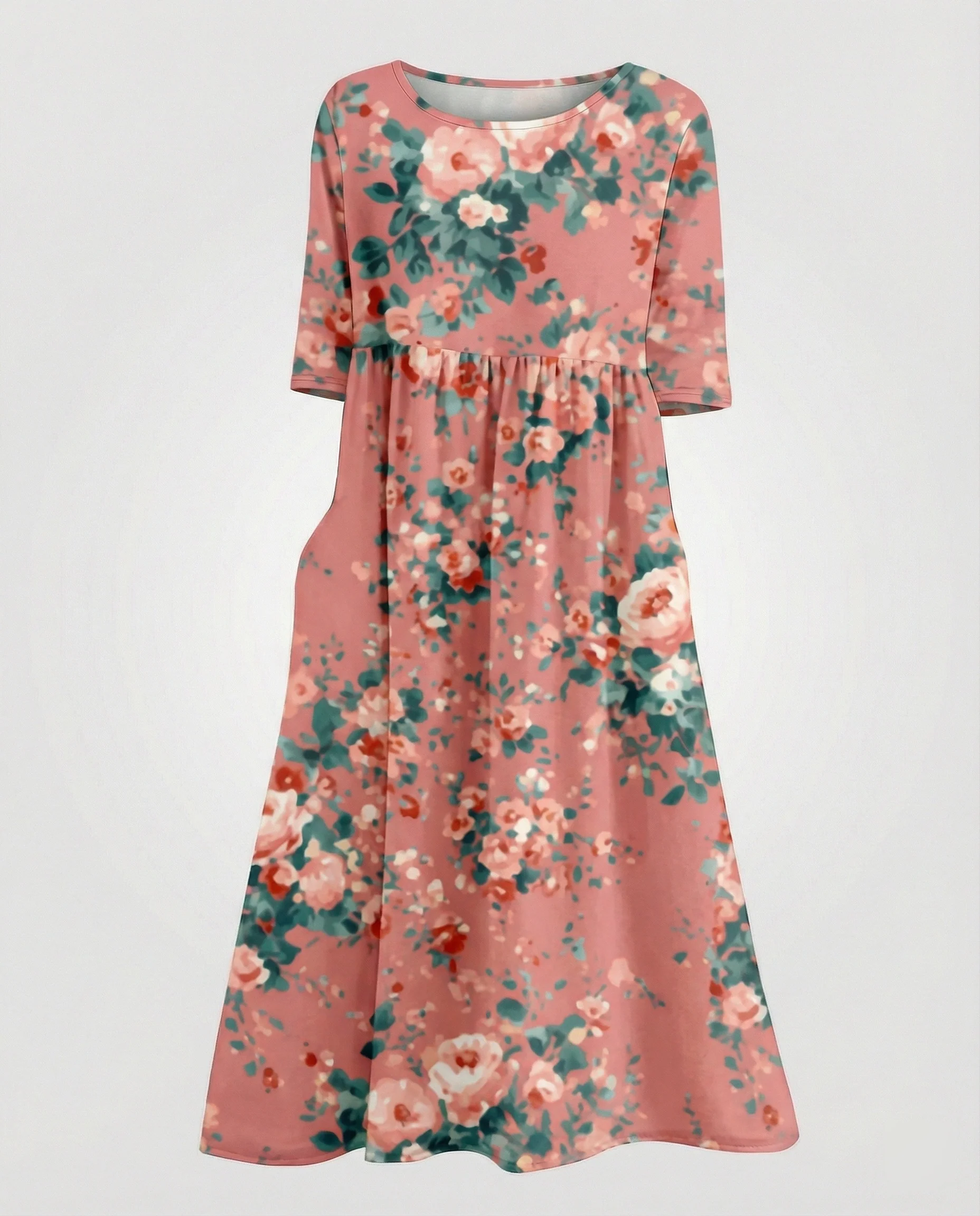 Damen Maxikleid A-Linie fließend - Image 19