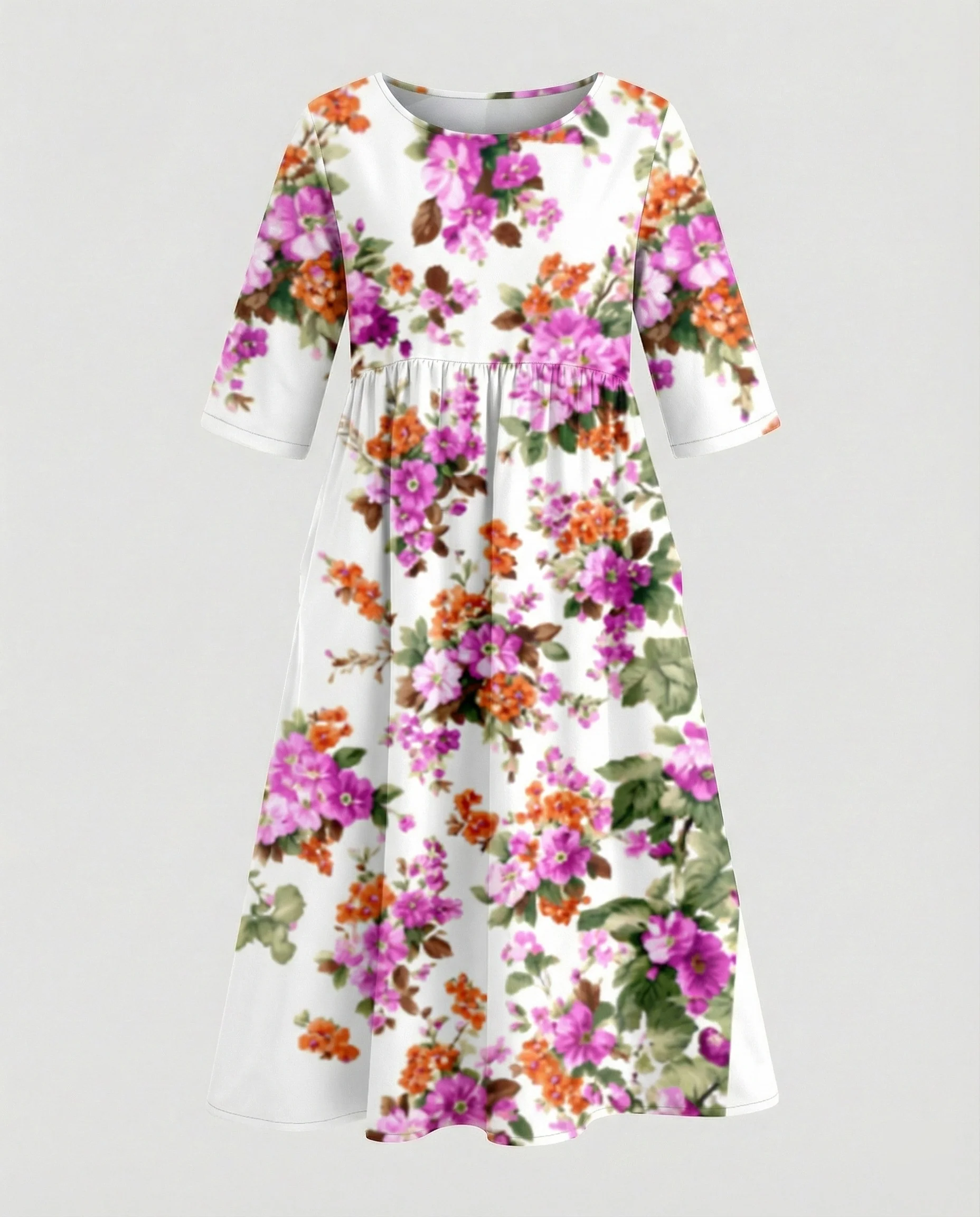 Damen Maxikleid A-Linie fließend - Image 49
