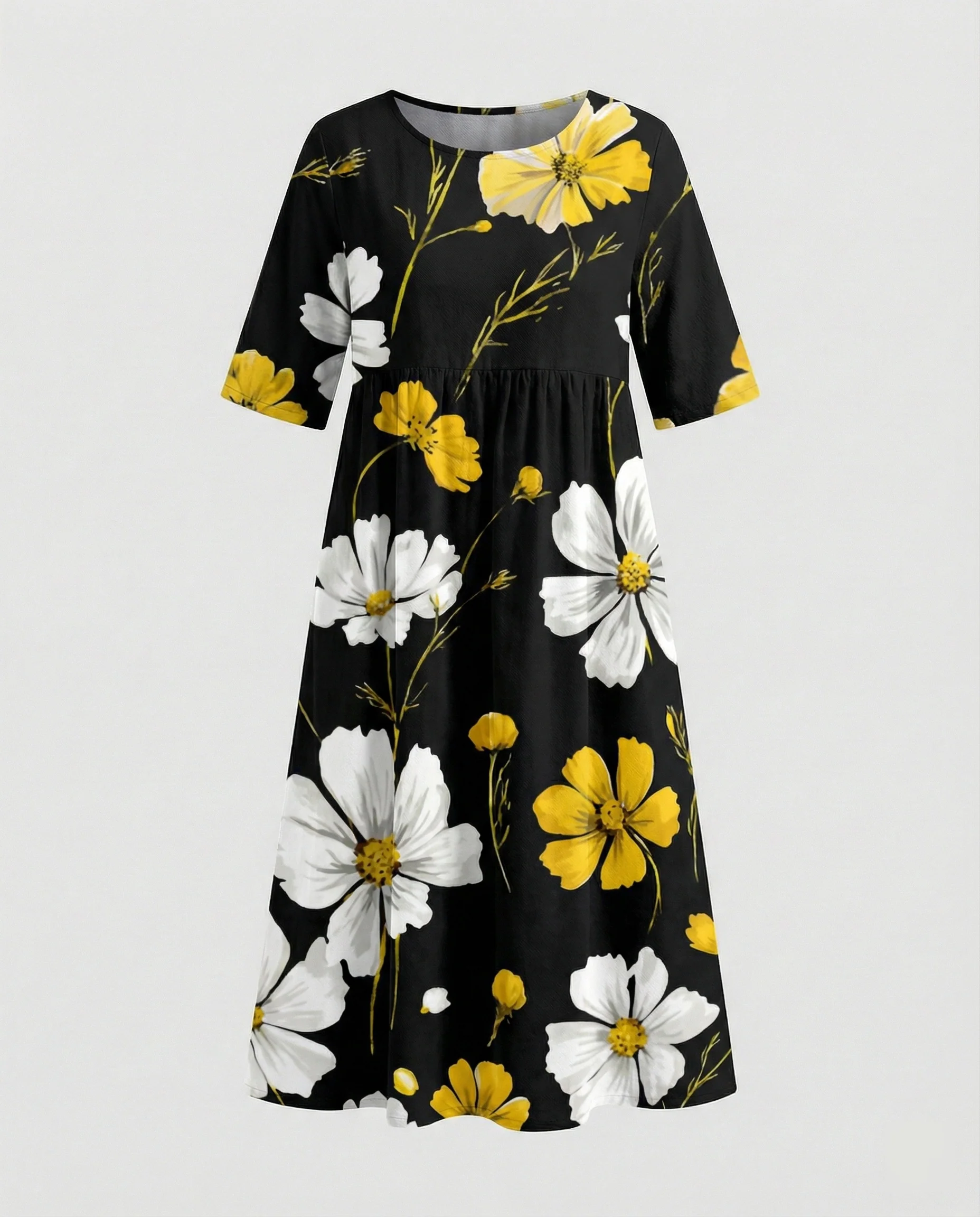 Damen Maxikleid A-Linie fließend - Image 59