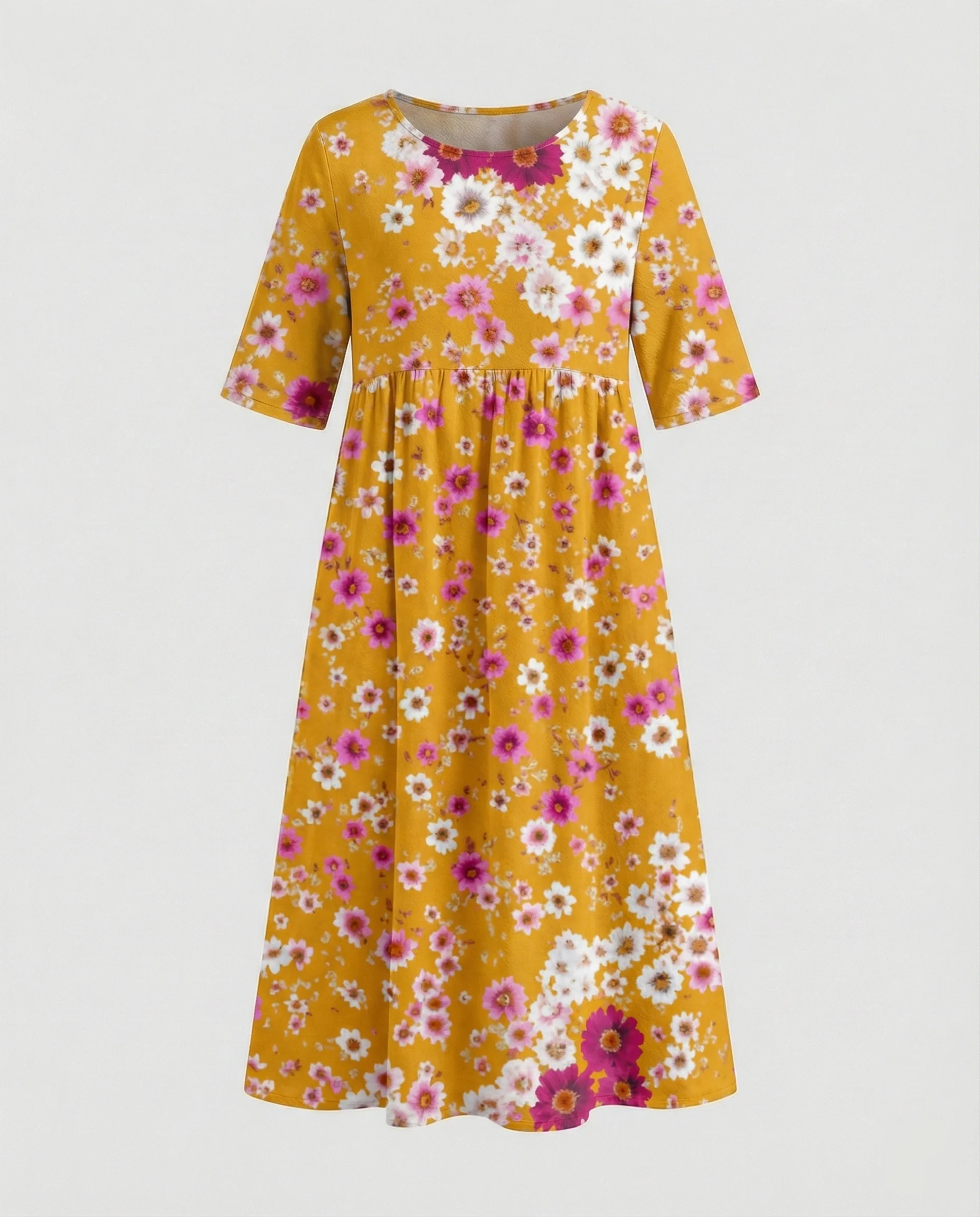 Damen Maxikleid A-Linie fließend - Image 61