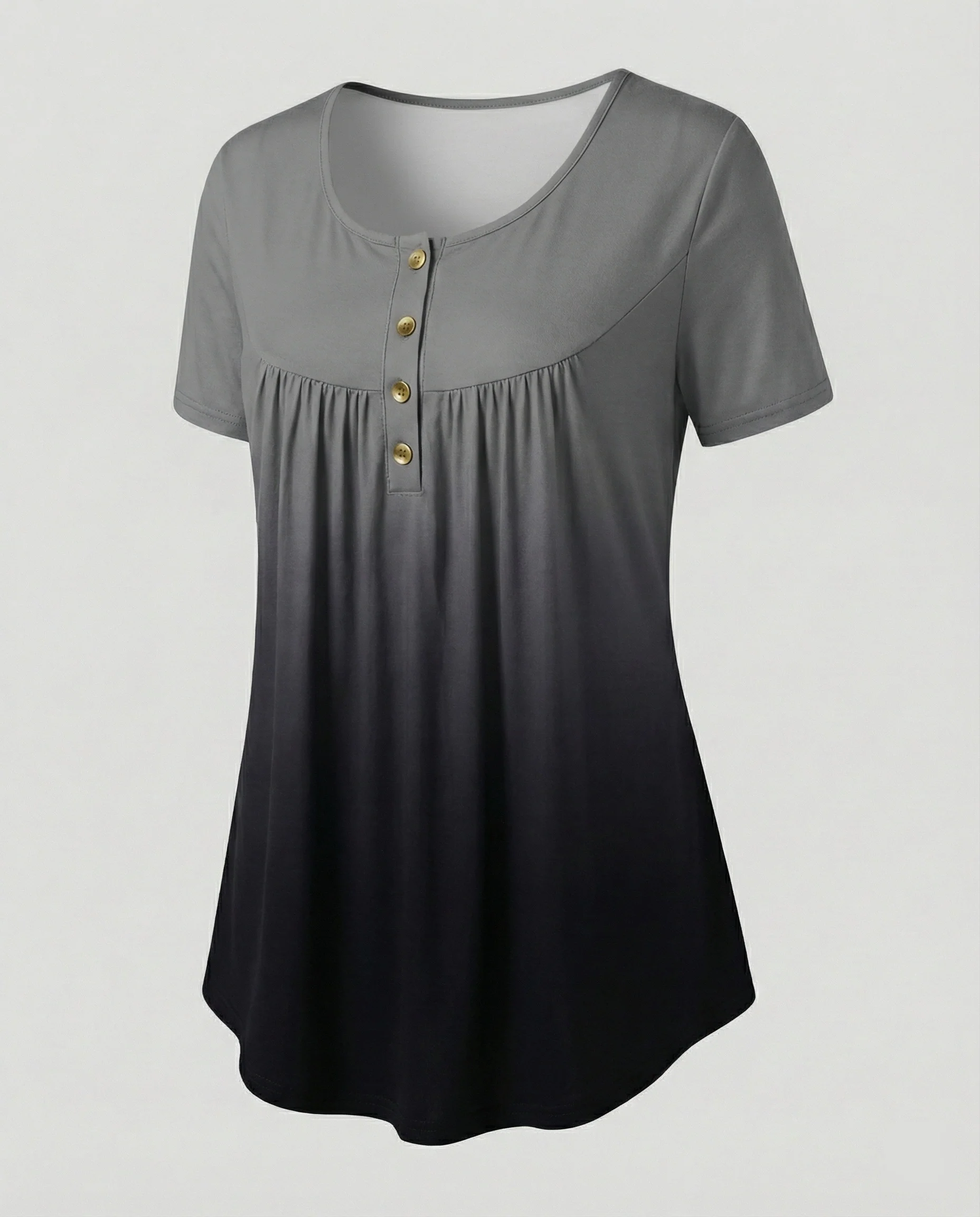 Damen Tunika Damen U-Ausschnitt Print - Image 17