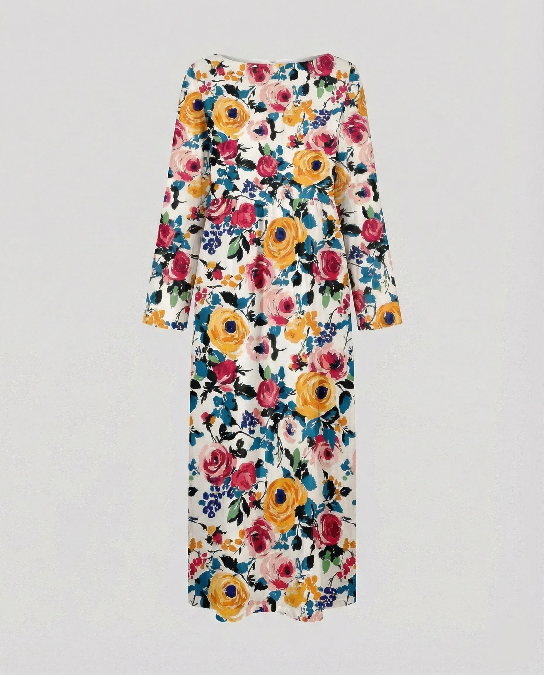 Damen Maxikleid floral mit Taschen - Image 18