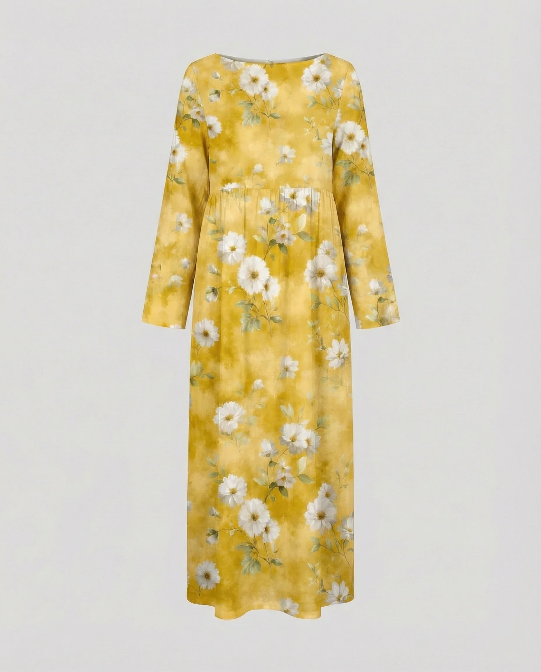 Damen Maxikleid floral mit Taschen - Image 20