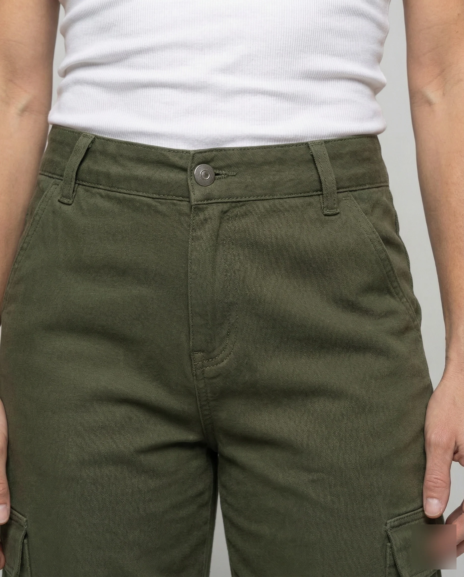 Damen Cargo Hose Gerade - Image 3
