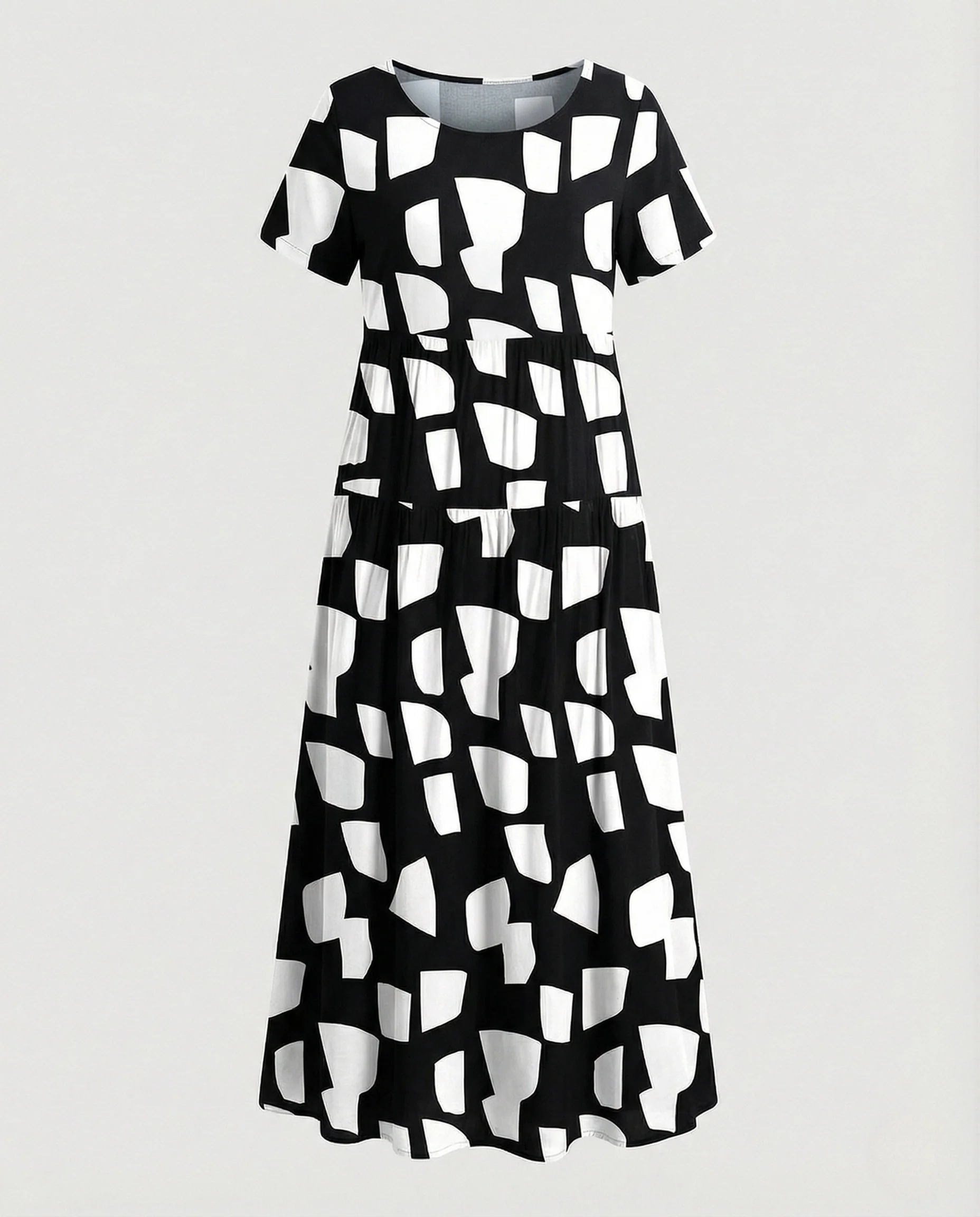 Blumenkleid Damen Maxikleid Stufenrock - Image 6