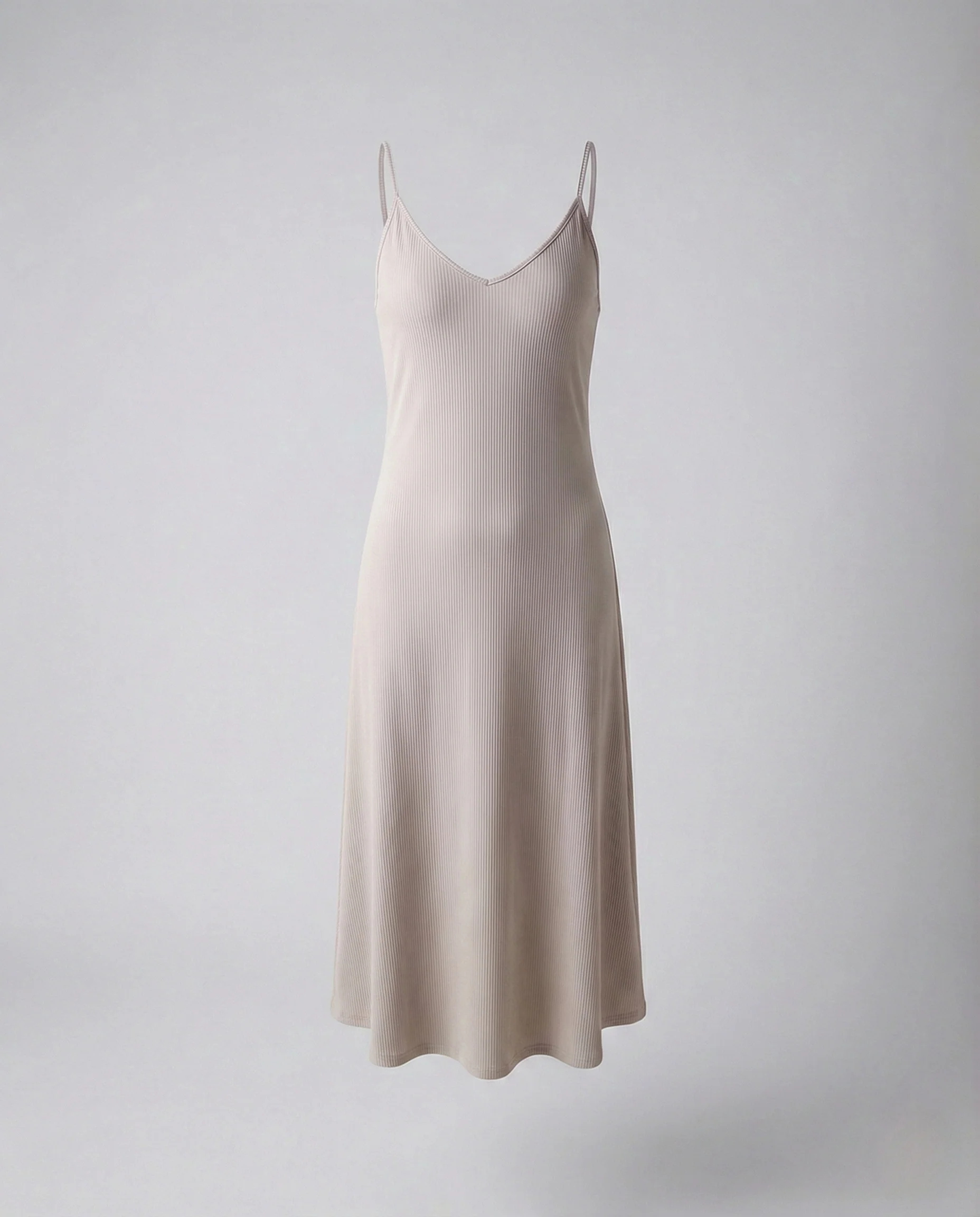 Damen Gecrinkeltes Midikleid mit Spaghettiträgern - Image 6