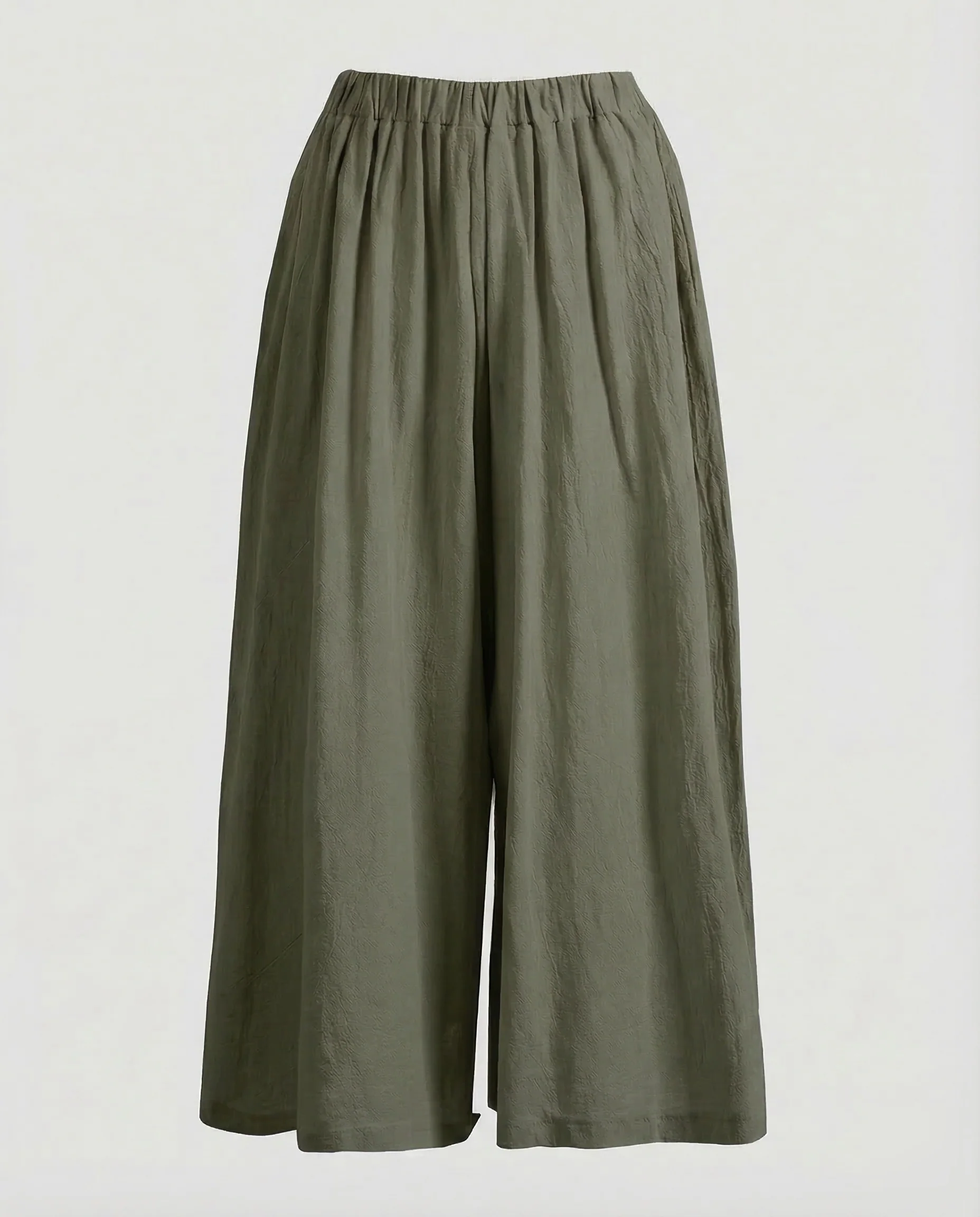 Damen Culotte Hose Gekreppt - Image 10