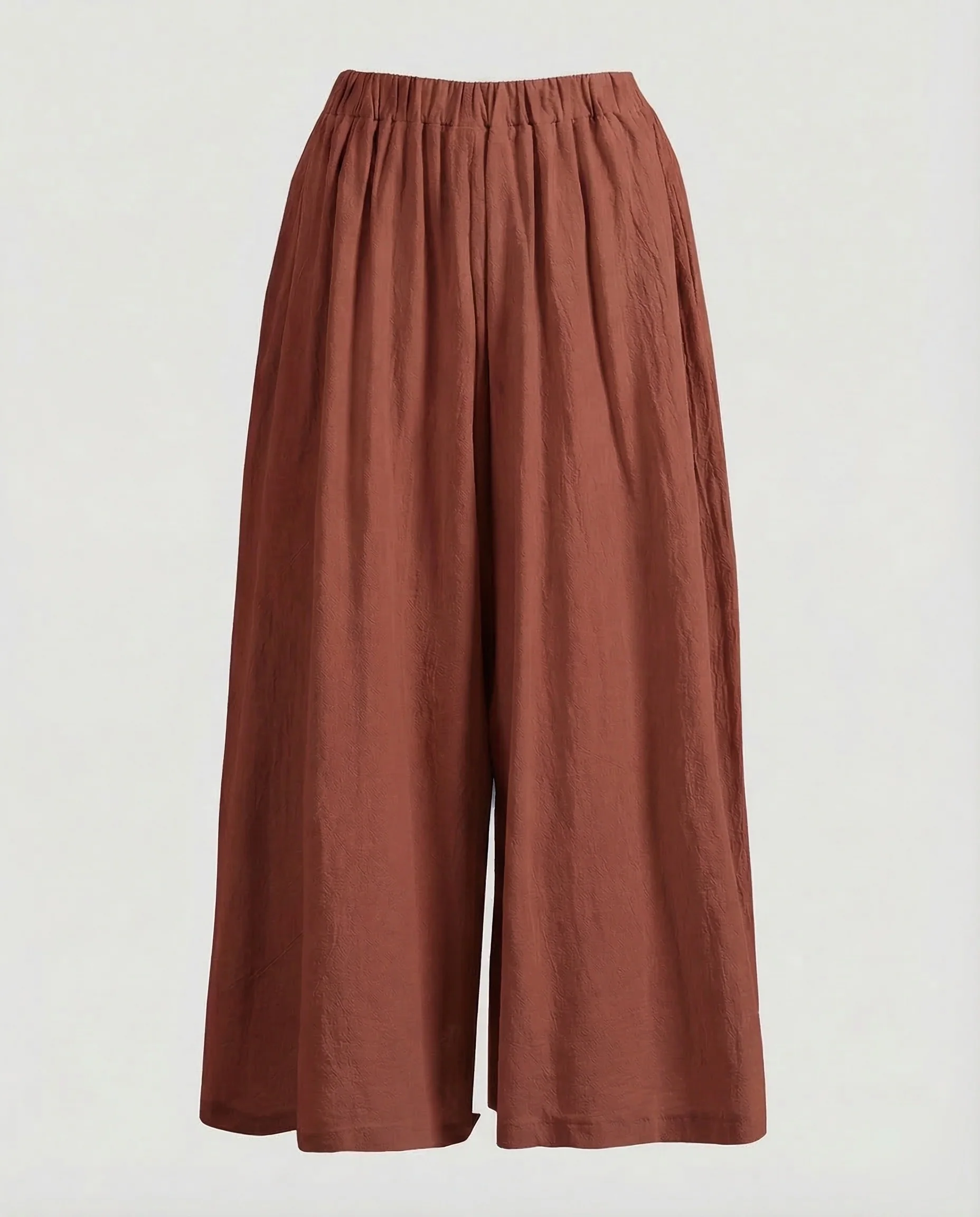Damen Culotte Hose Gekreppt - Image 12