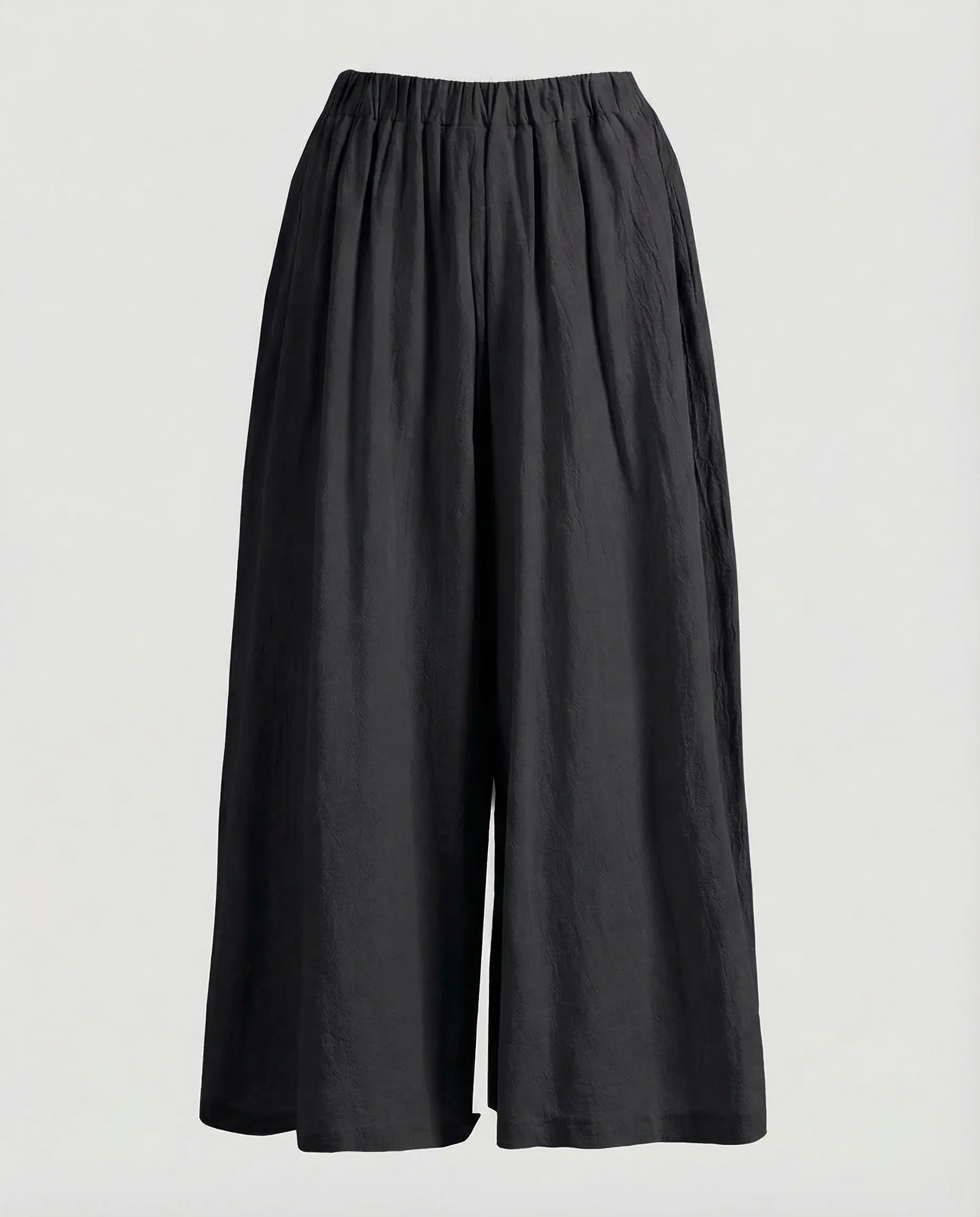 Damen Culotte Hose Gekreppt - Image 15