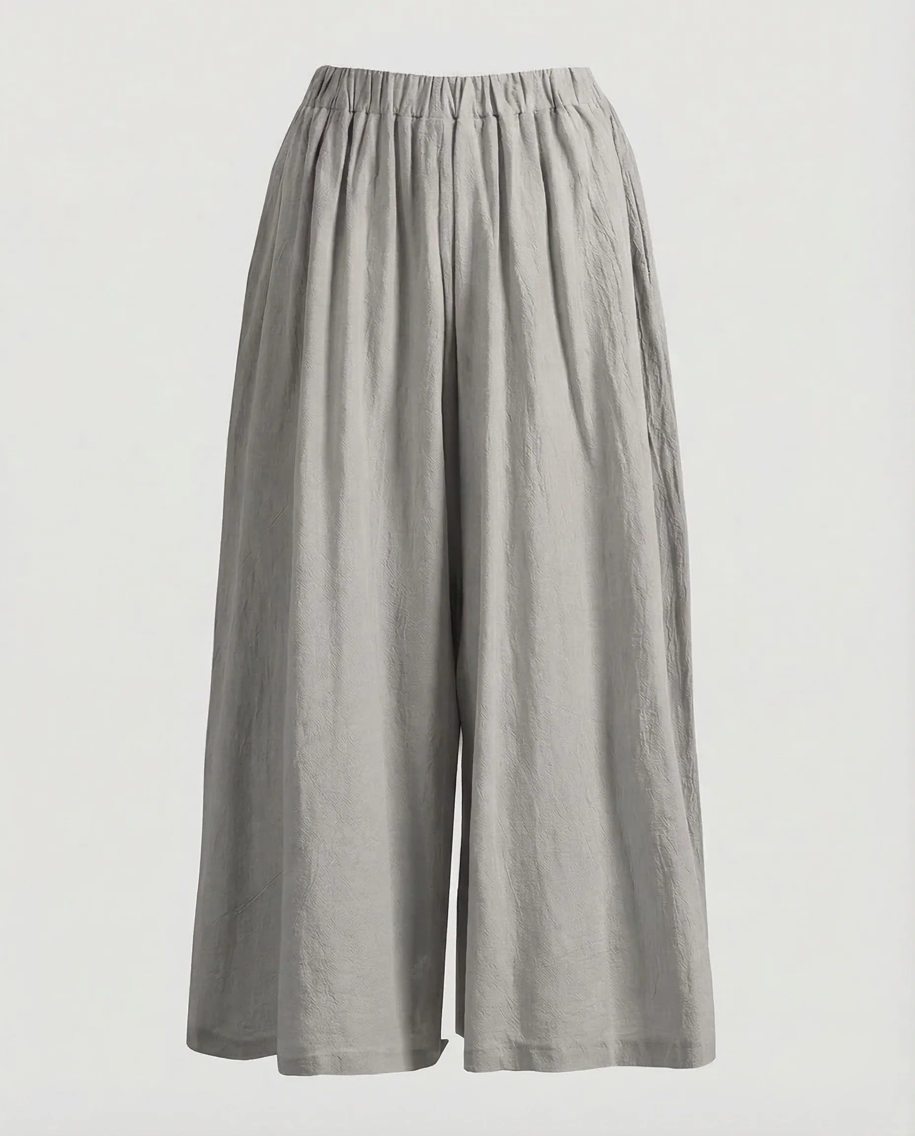 Damen Culotte Hose Gekreppt - Image 8
