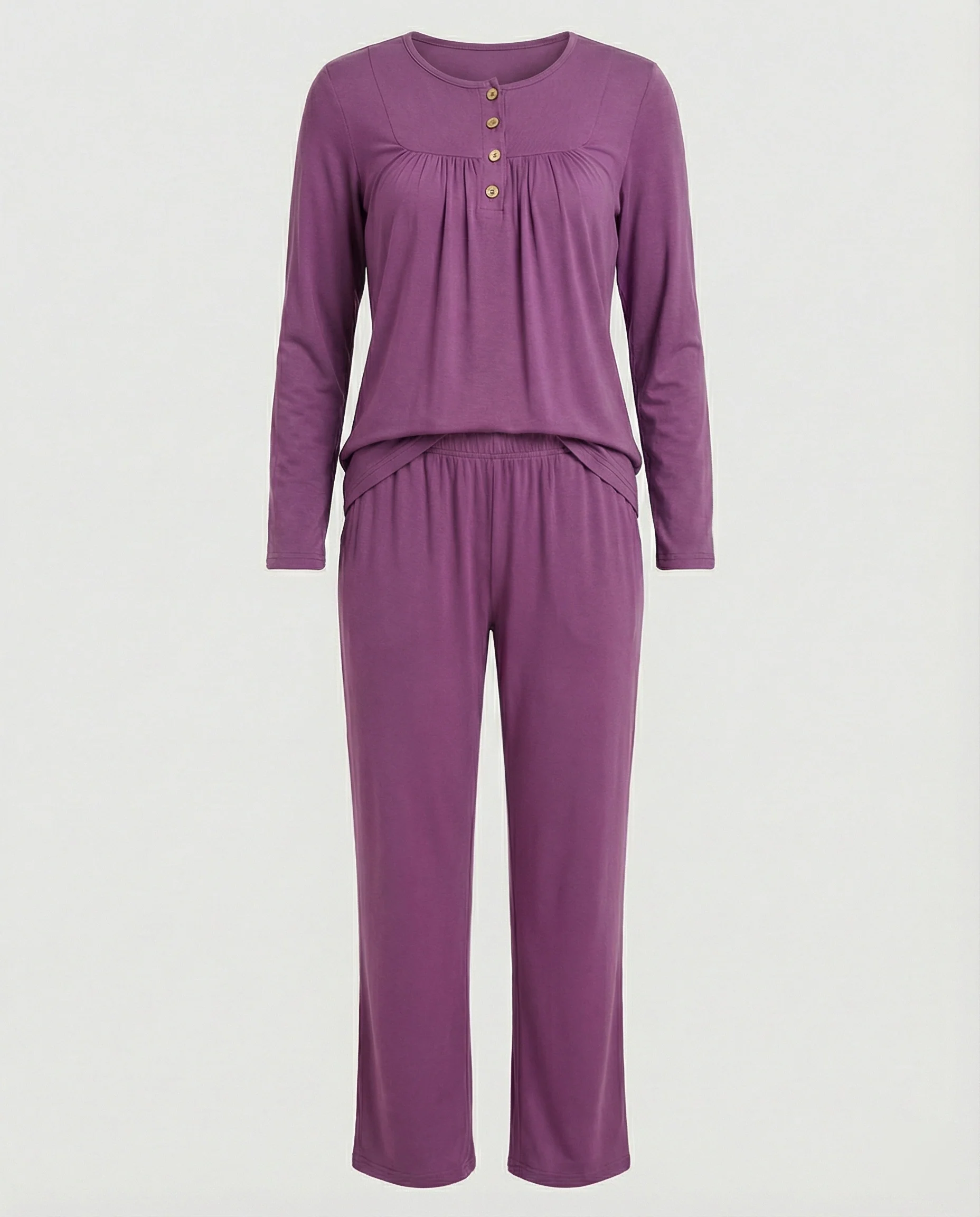 Damen Pyjama Set Damen Print - Image 15