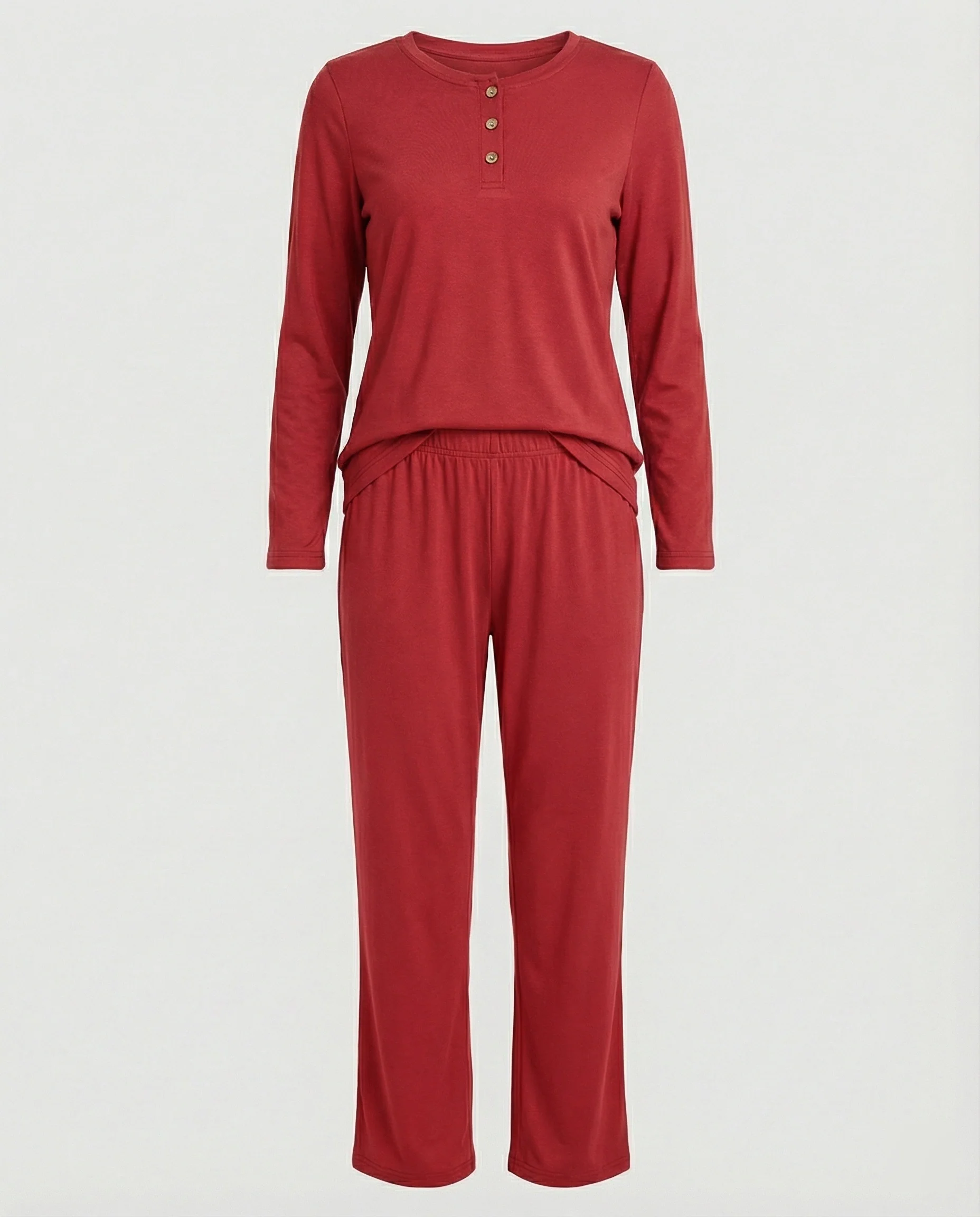 Damen Pyjama Set Damen Print - Image 2