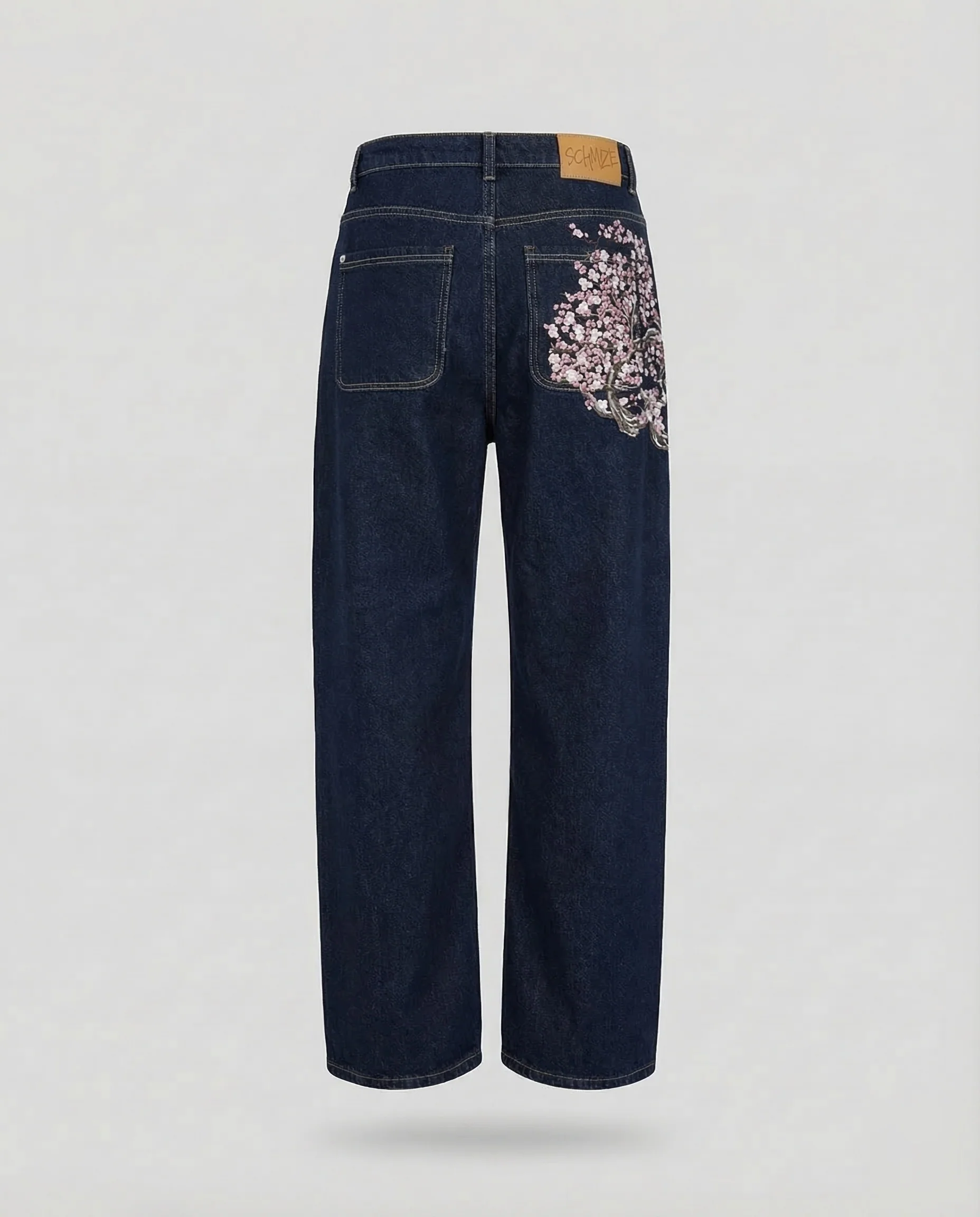 Damen Jeans High Waist Patch - Image 6