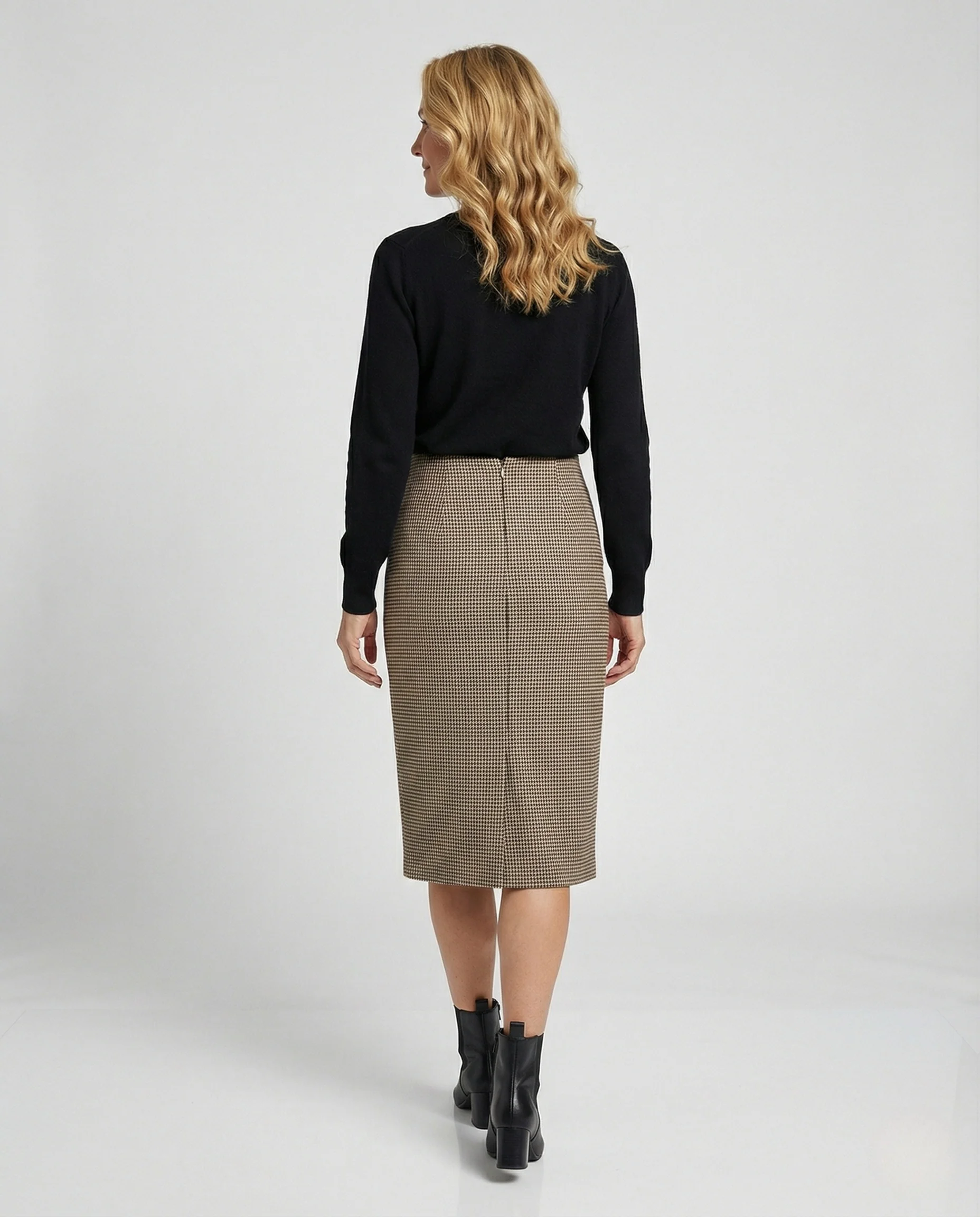 Midirock Damen Hahnentritt - Image 3