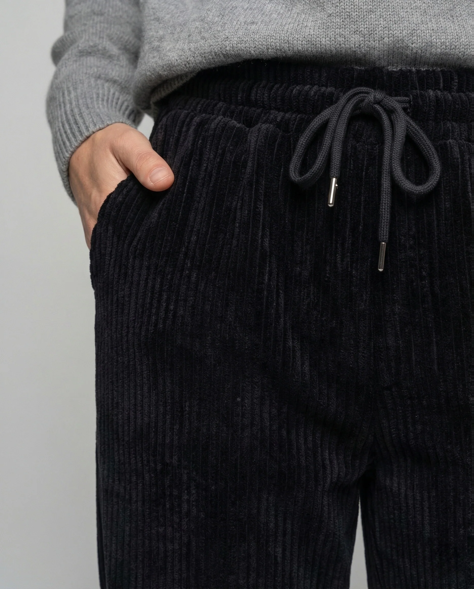 Damen Gerippte Thermo Loungehose - Image 4