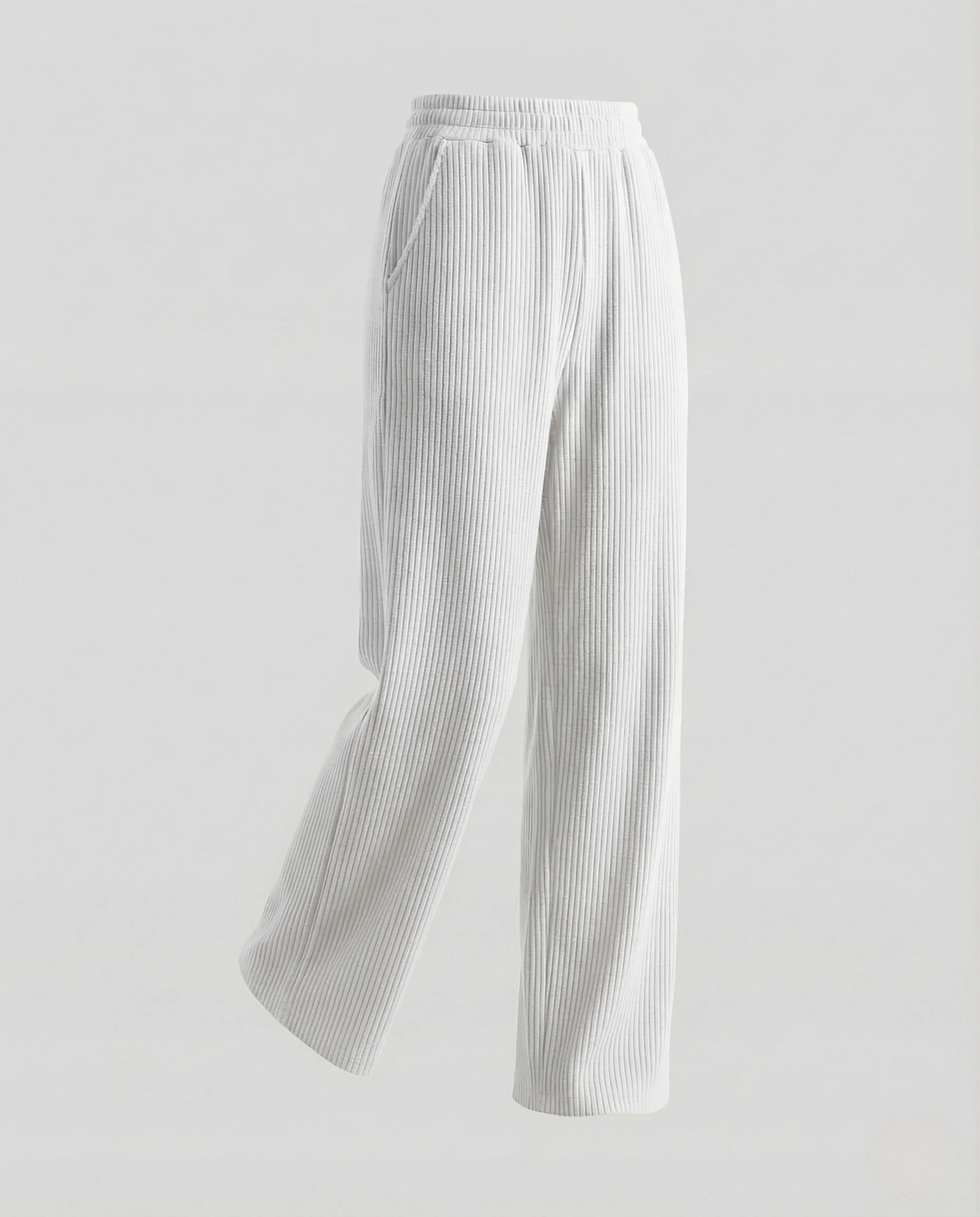 Damen Strickhose Ripp High Waist - Image 7