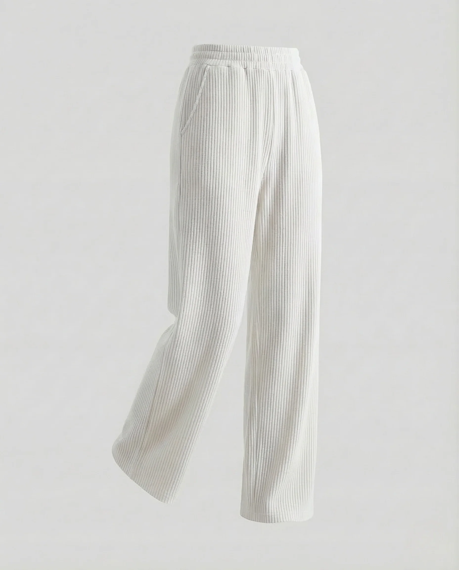 Damen Strickhose Ripp High Waist - Image 8