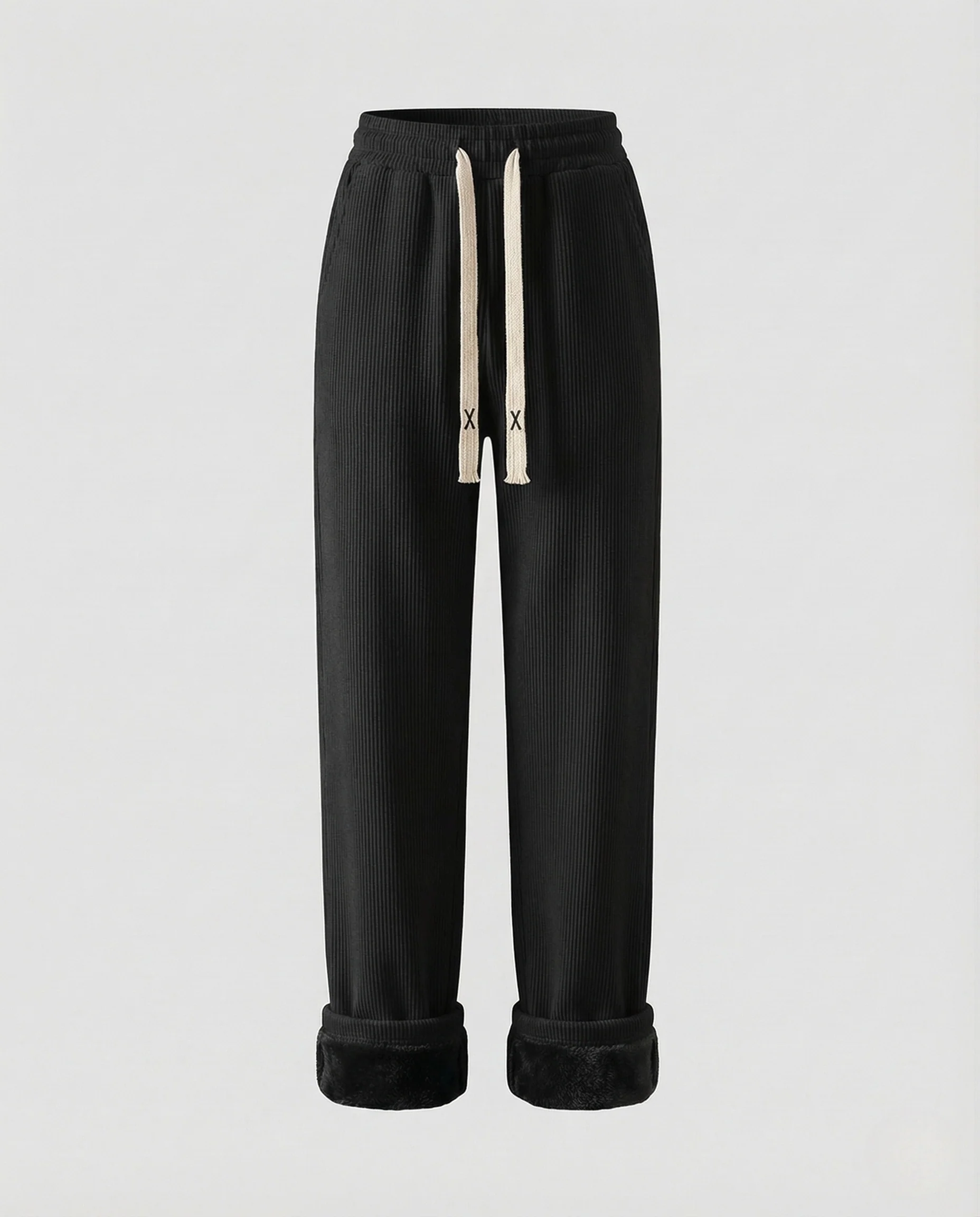 Damen Thermo Jogginghose Gerippt Teddyfutter Elastischer Bund - Image 6