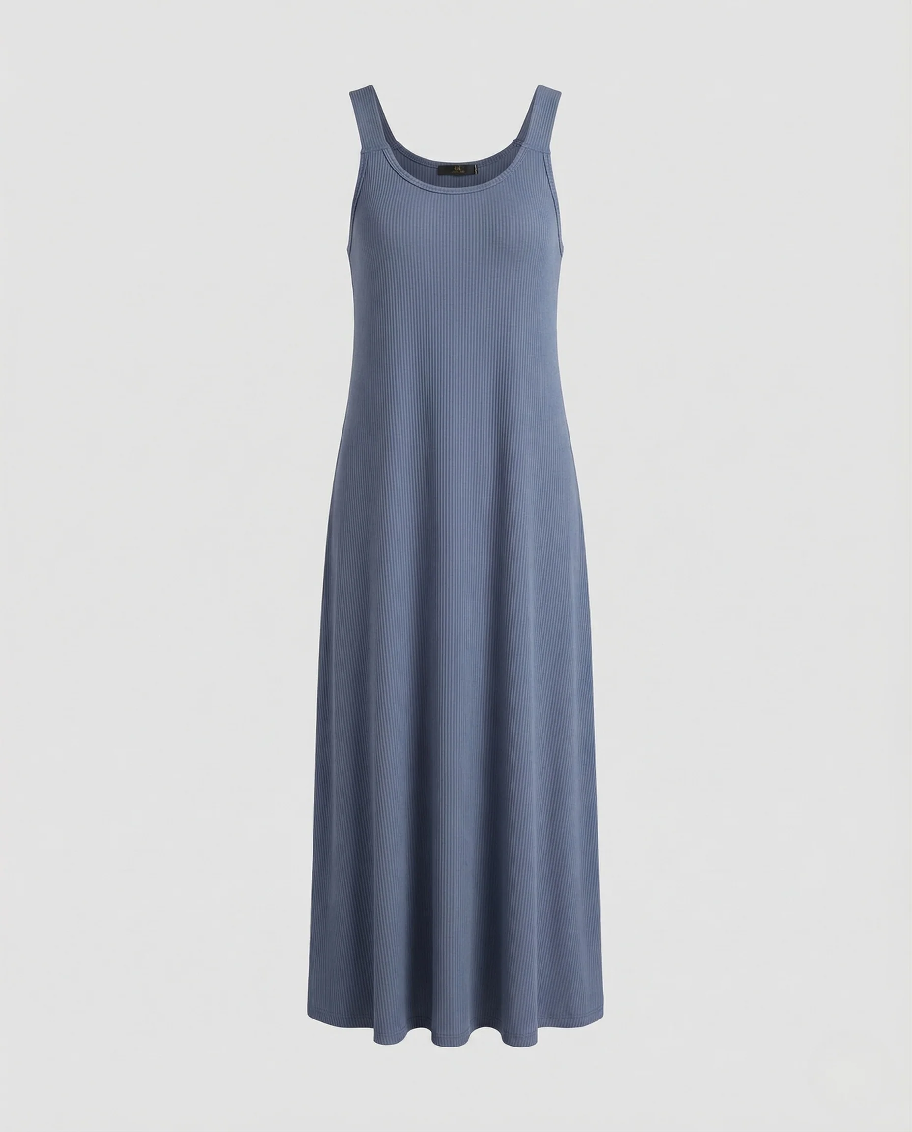 Damen Rippkleid A Linie - Image 4