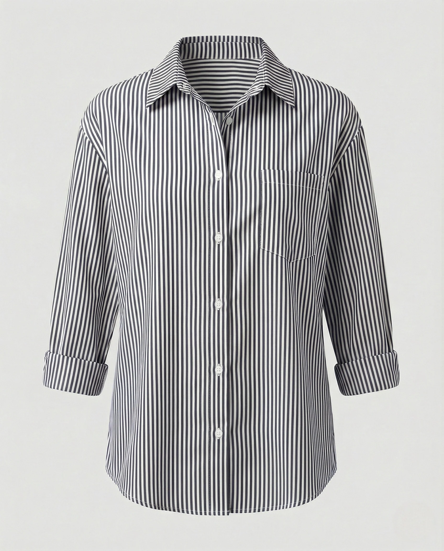 Damen Bluse Oversize gestreift - Image 10