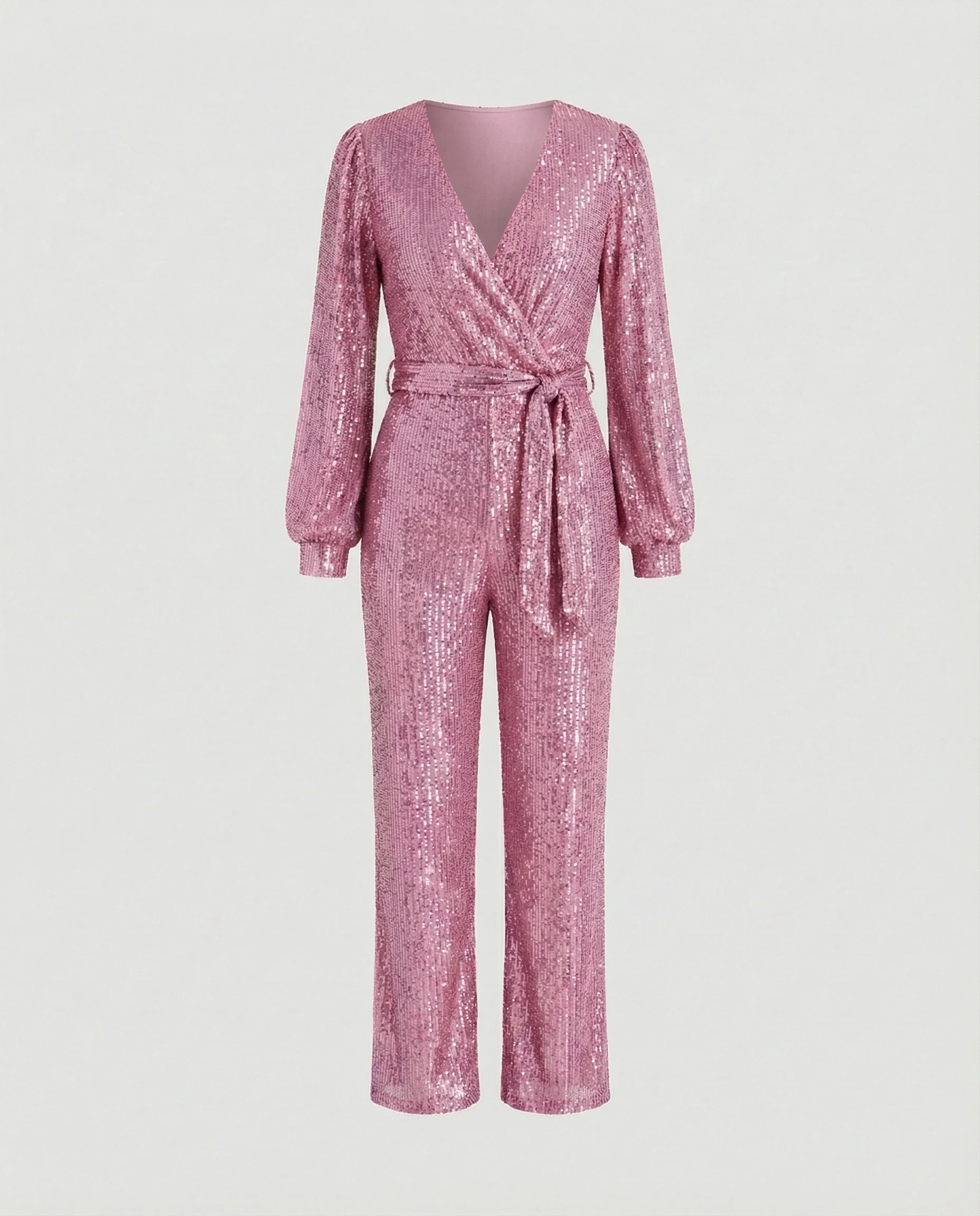 Damen Jumpsuit Pailletten elegant - Image 10