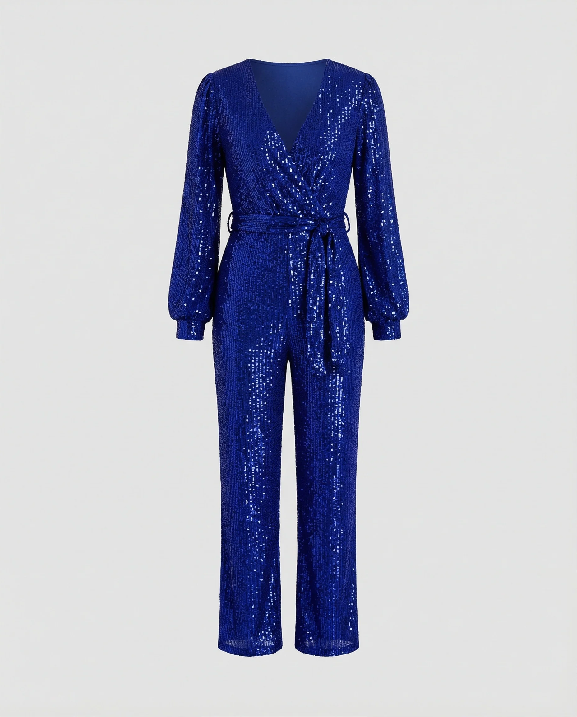Damen Jumpsuit Pailletten elegant - Image 4