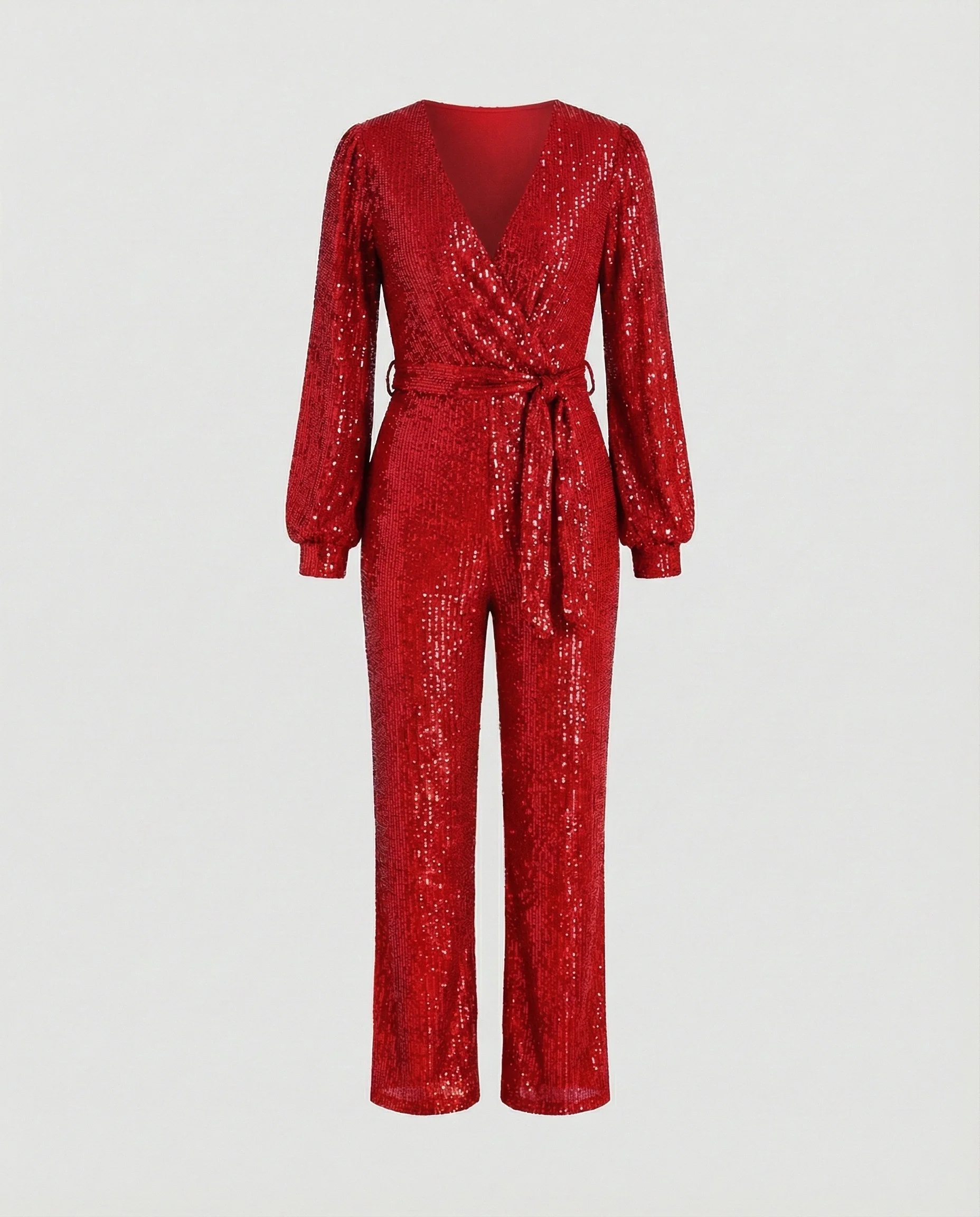 Damen Jumpsuit Pailletten elegant - Image 6