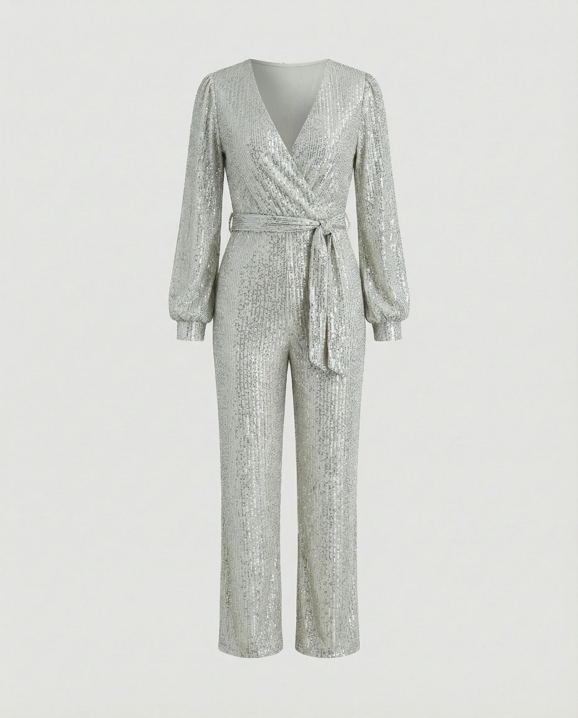 Damen Jumpsuit Pailletten elegant - Image 7