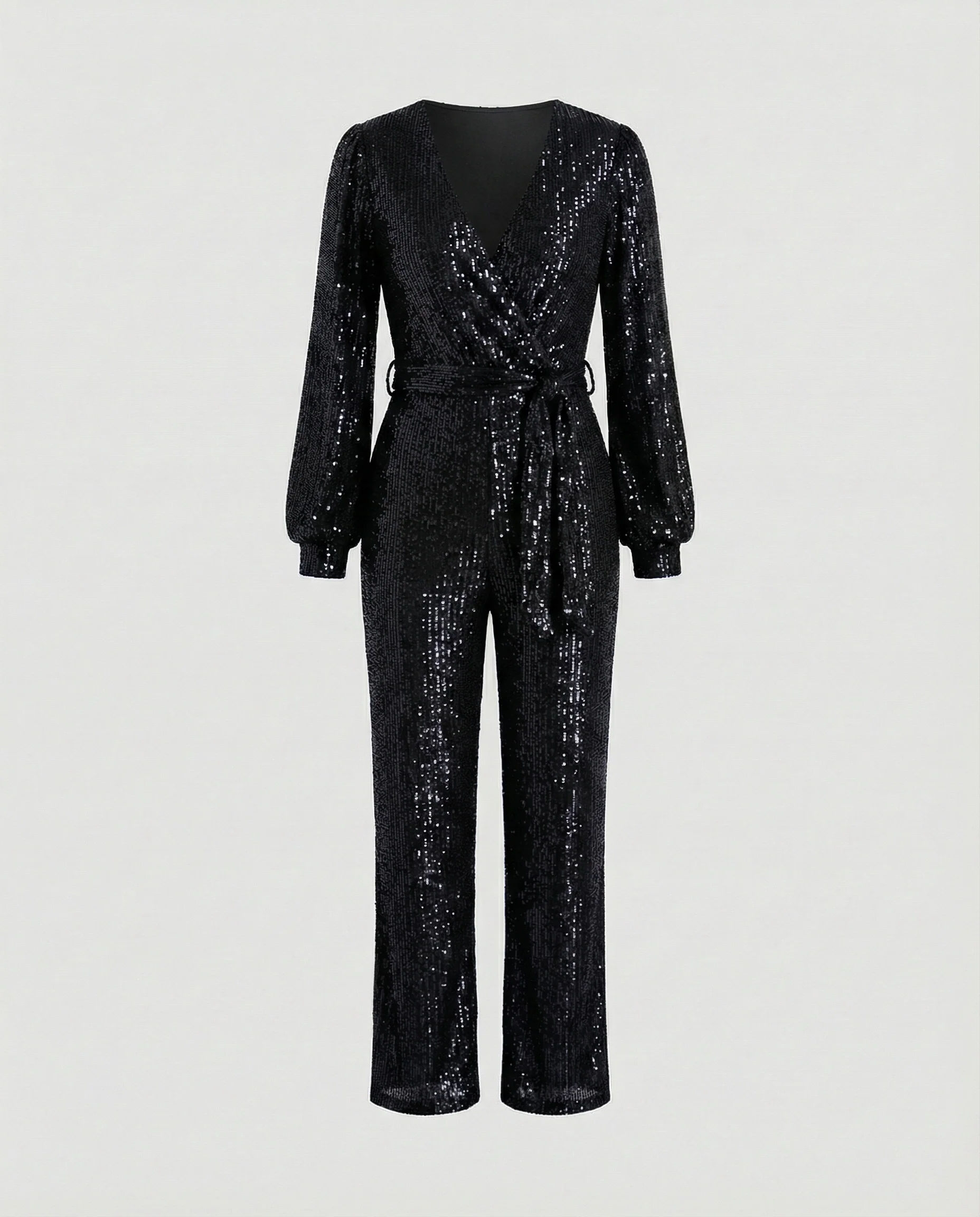 Damen Jumpsuit Pailletten elegant - Image 8