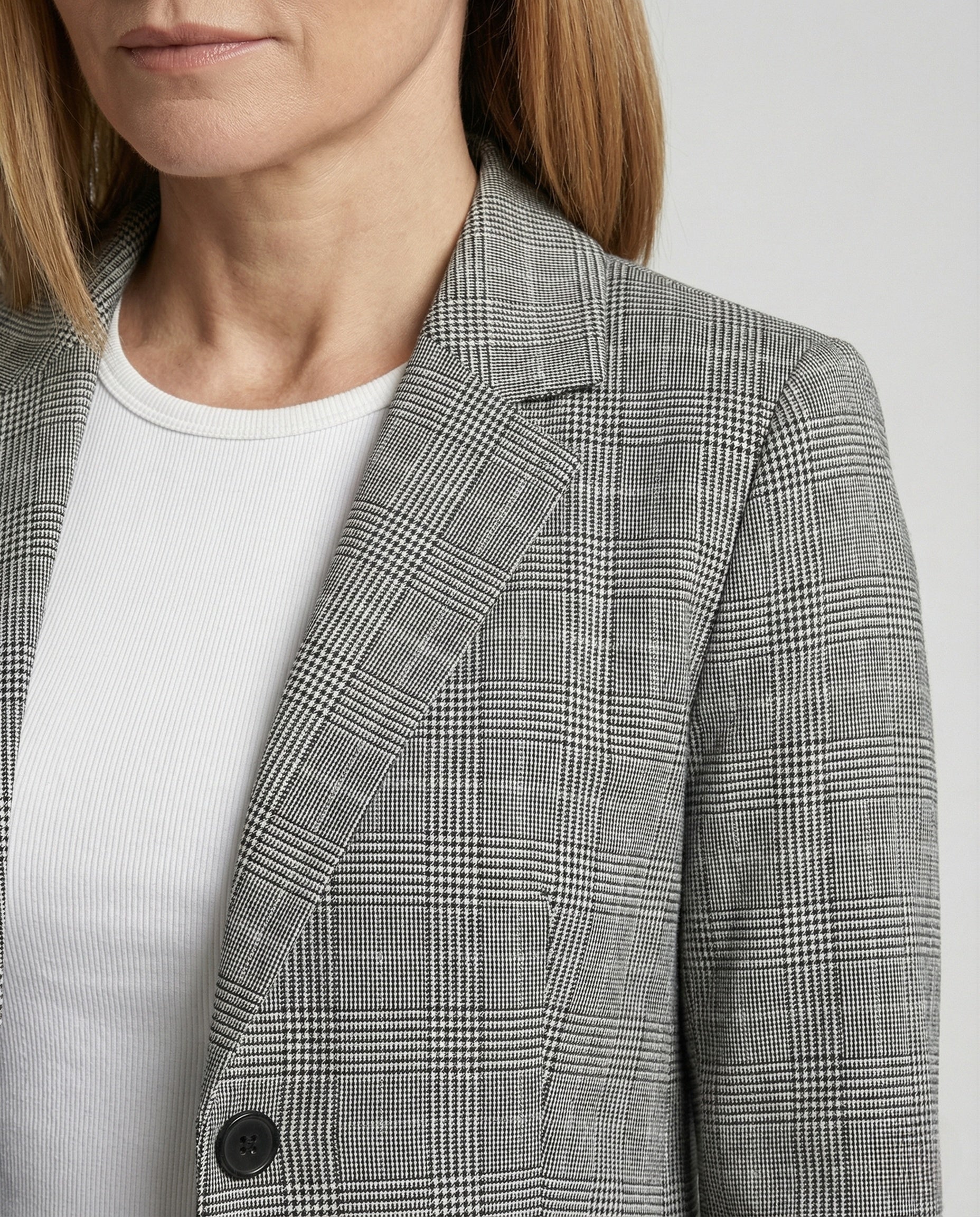 Damen Blazer Oversize Glencheck - Image 4