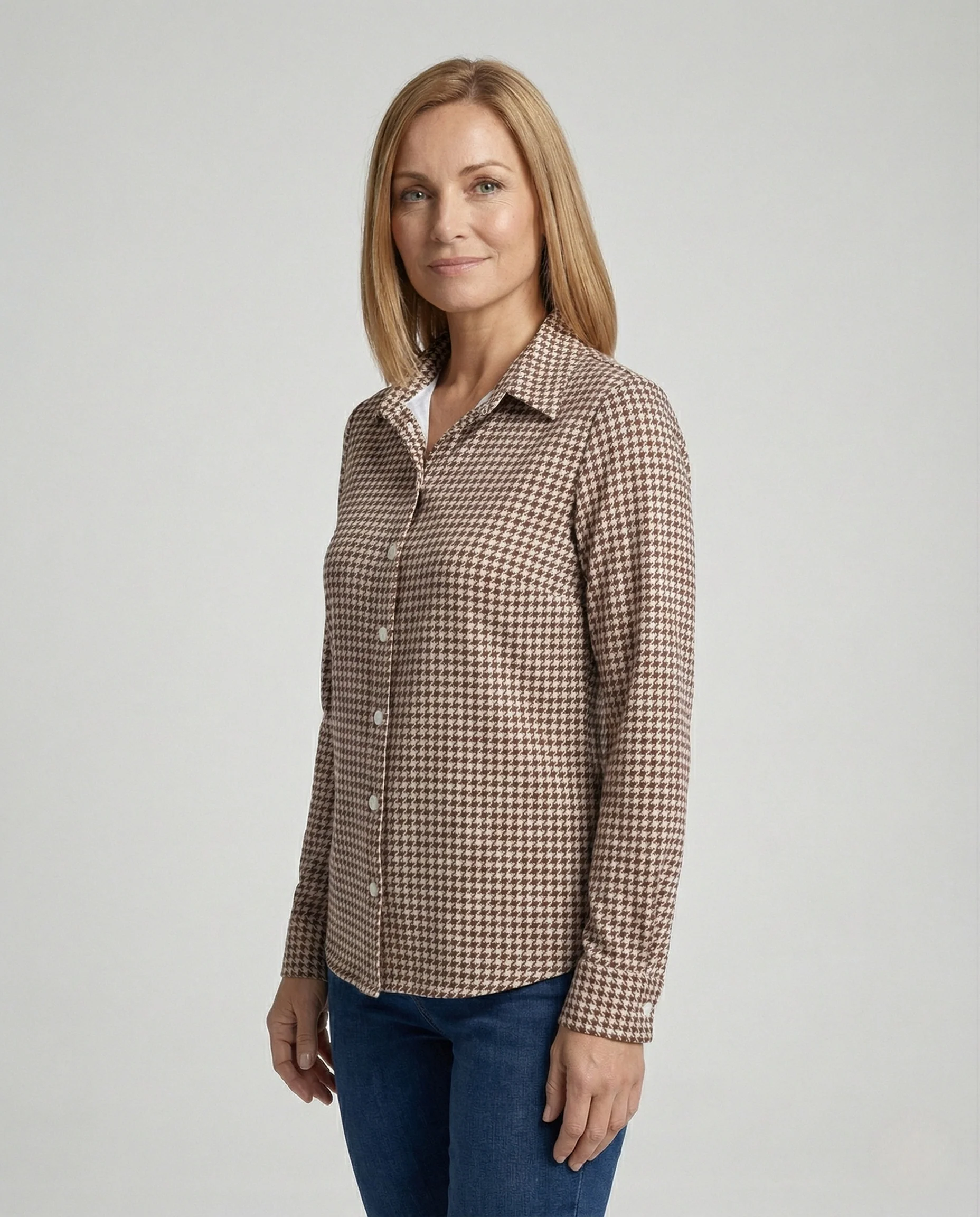 Damen Bluse mit Knotenfront - Image 2
