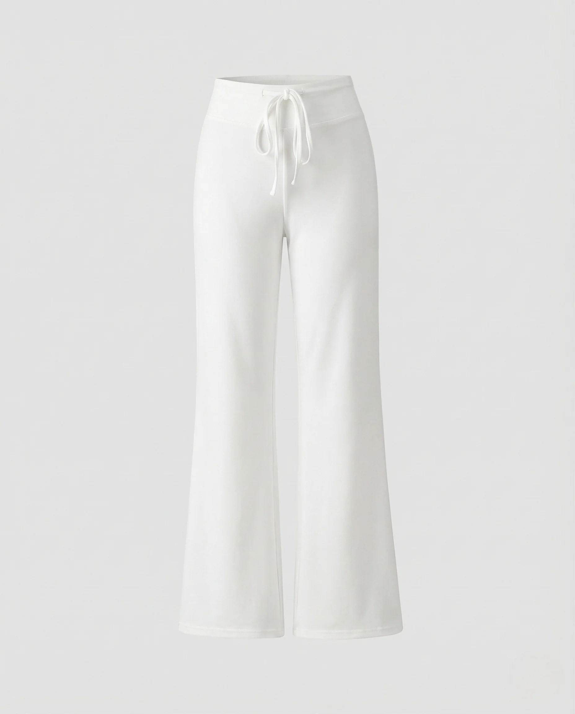 Damen Palazzo Strickhose High Waist mit Weitem Bein - Image 5